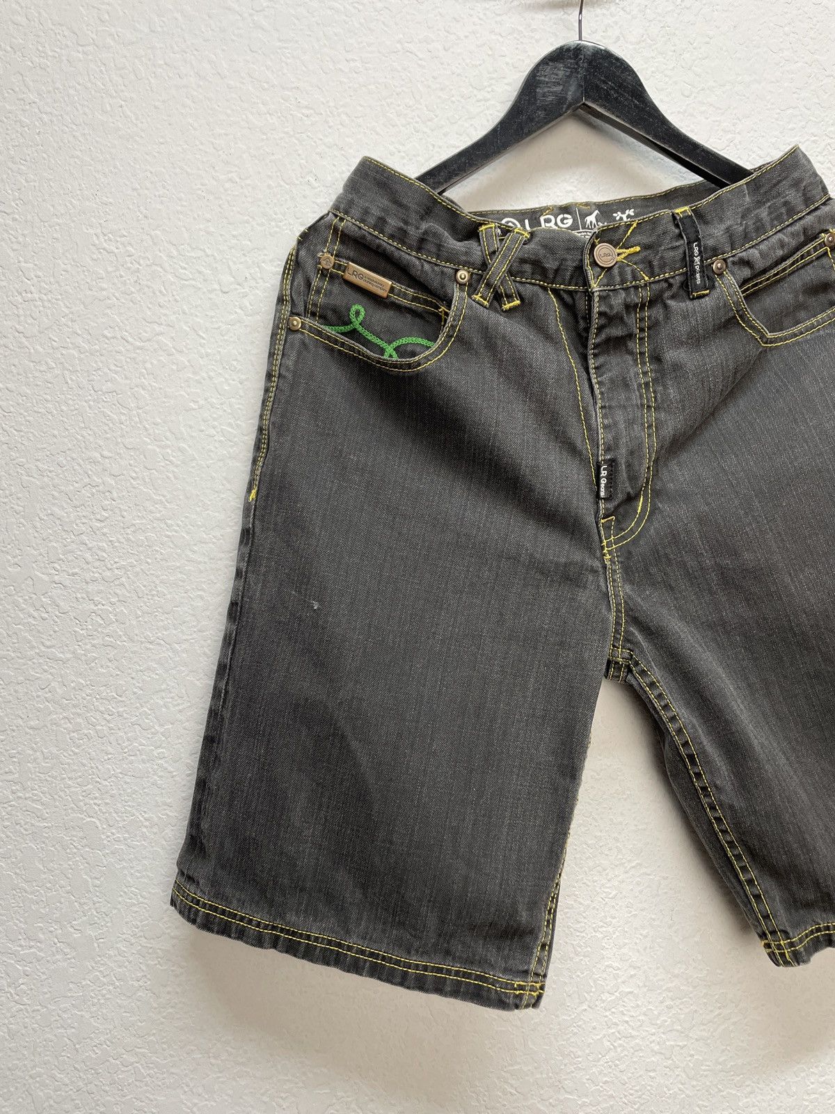 JNCO Vintage y2k LRG Baggy Fit Japanese Distressed Shorts Pants Size US 30 / EU 46 - 5 Thumbnail
