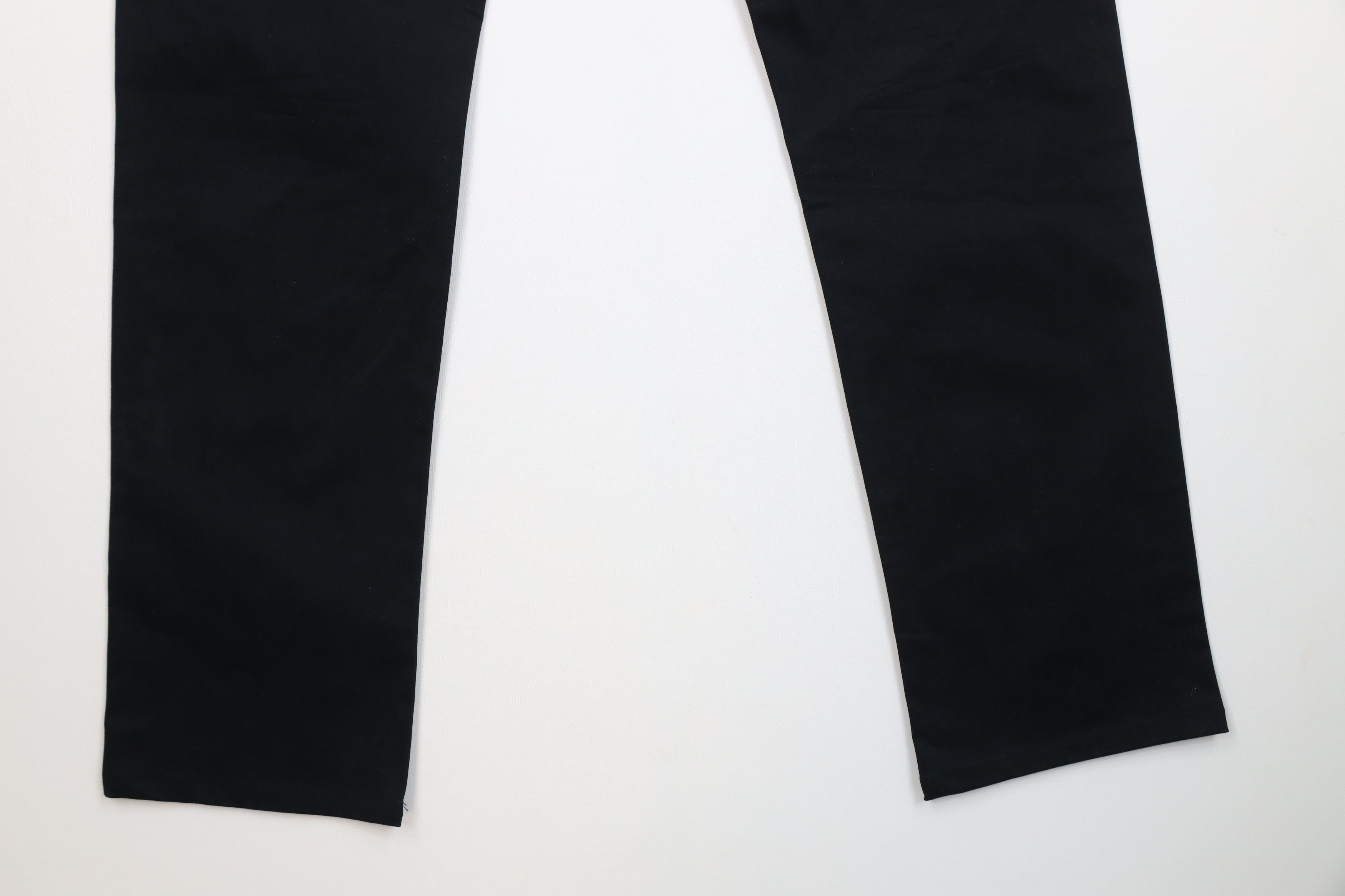 Moschino Moschino Flat Front Stretch Straight Leg Chino Pants Black Size US 32 / EU 48 - 12 Thumbnail