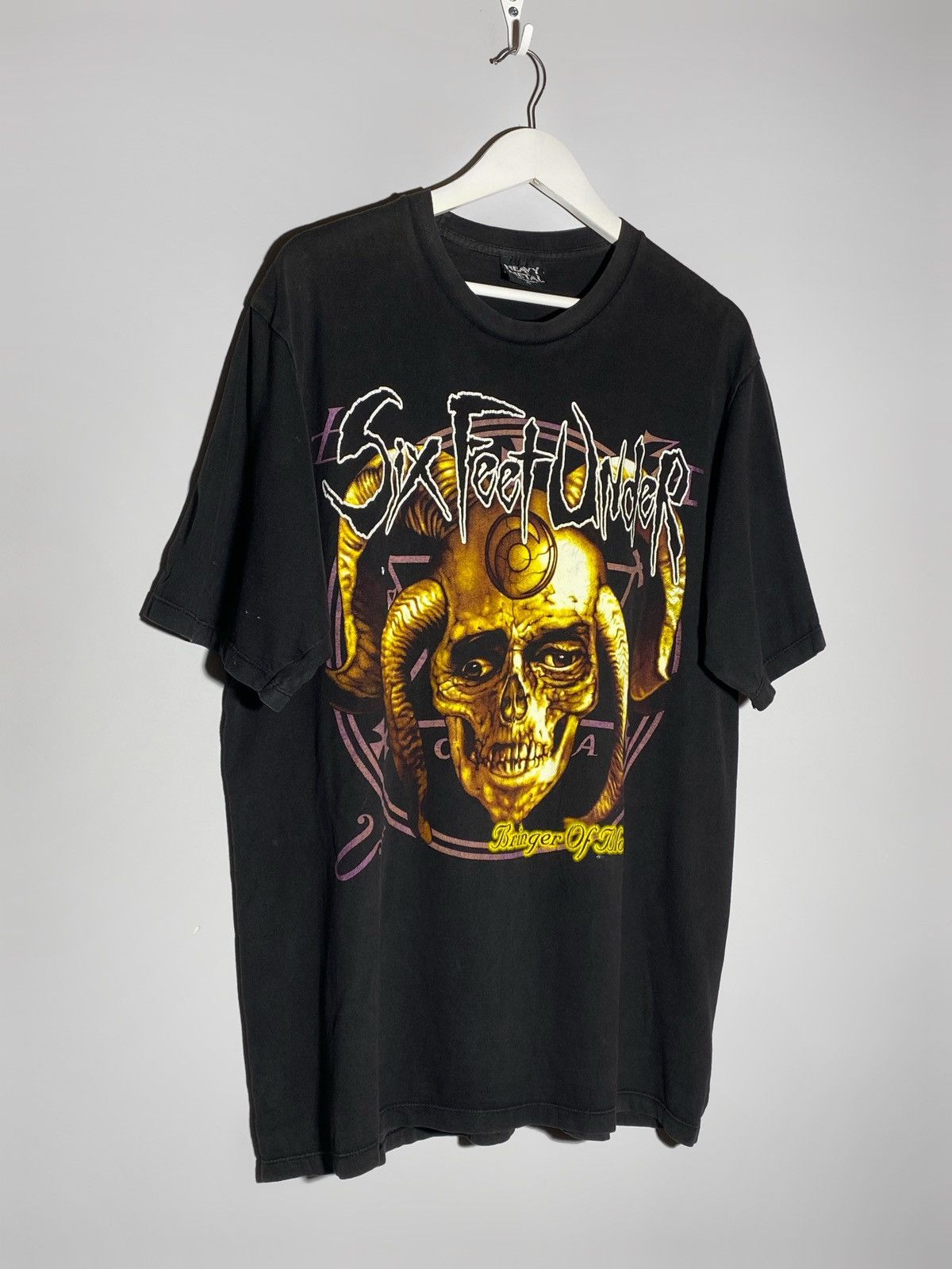 Band Tees Vintage Six Feet Under Movie Graphic Print T-shirt Size US XL / EU 56 / 4 - 3 Thumbnail