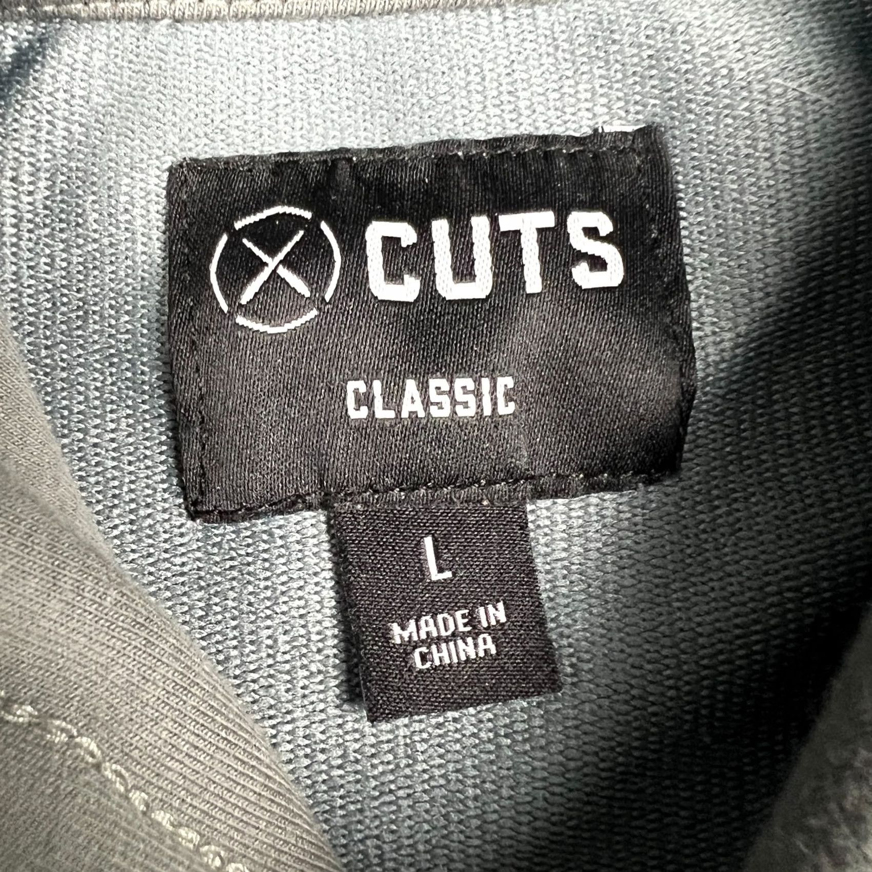 Cuts Cuts Hyperloop Hoodie Pullover Sweatshirt Mens Large Grey Performance Size US L / EU 52-54 / 3 - 3 Thumbnail