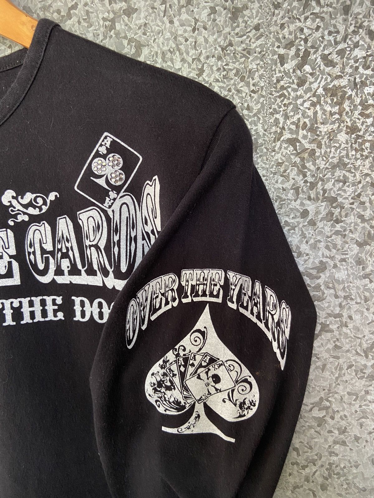 If Six Was Nine 🔥 Vintage House of Card t shirt long sleeve Size US S / EU 44-46 / 1 - 6 Thumbnail
