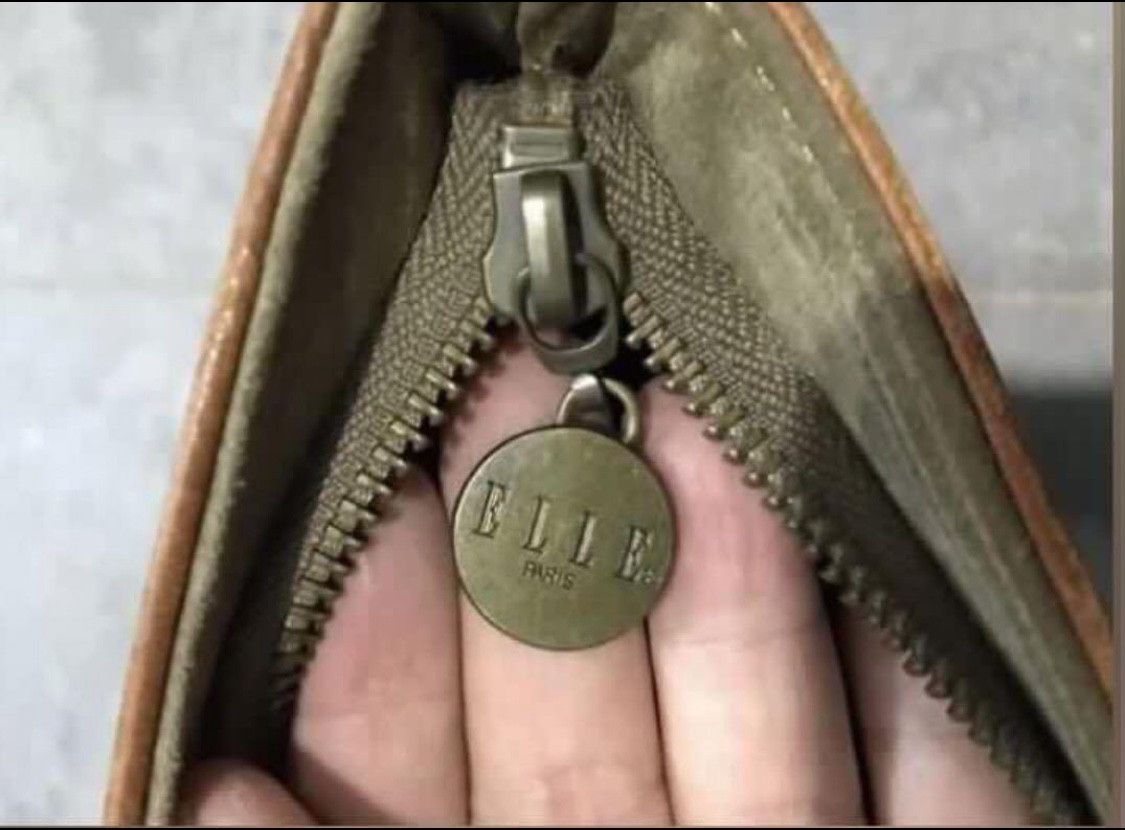 Leather Elle Paris sling bag Suede leather Shoulder bag Size ONE SIZE - 4 Thumbnail