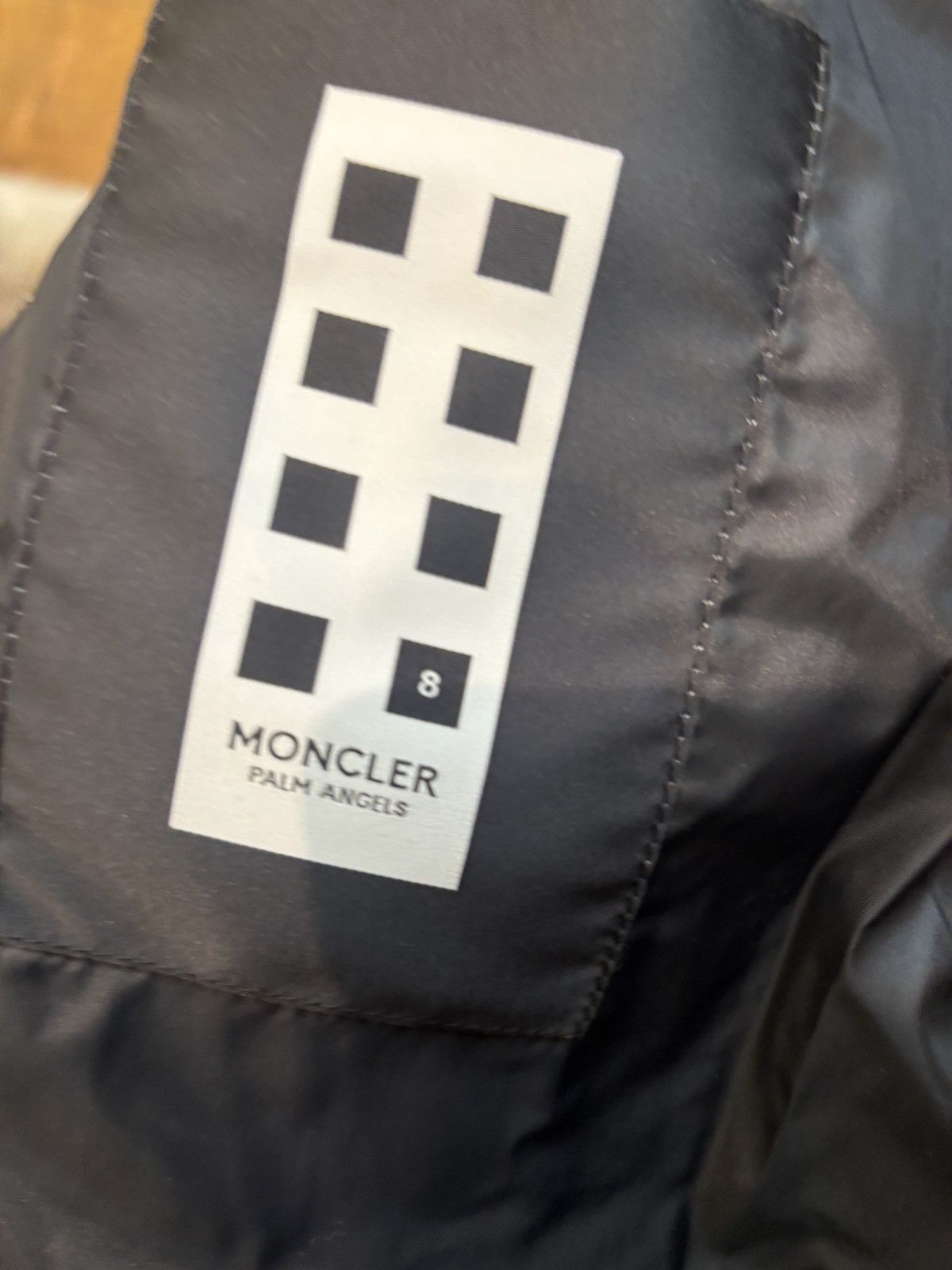 Moncler × Palm Angels MONCLER X PALM ANGELS FLYKRA SHORT DOWN GIUBOTTO JACKET Size M / US 6-8 / IT 42-44 - 19 Thumbnail