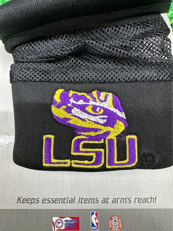 Designer Louisiana State Tigers LSU Car Caddy NCAA New Size ONE SIZE - 2 Thumbnail