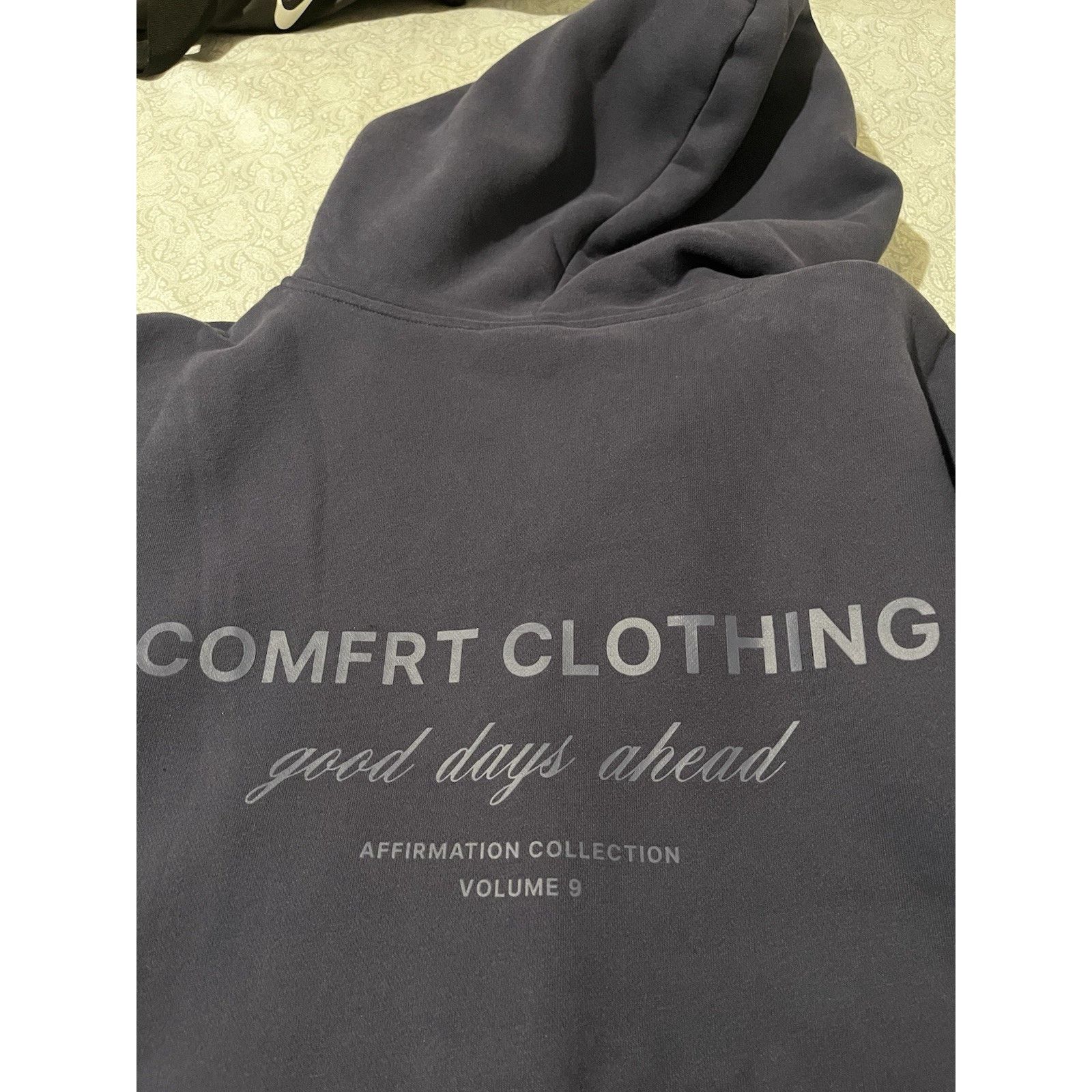 Other Comfrt Clothing 2XL Hoodie Affirmation Vol 9 Navy Oversized Size US XXL / EU 58 / 5 - 12 Thumbnail