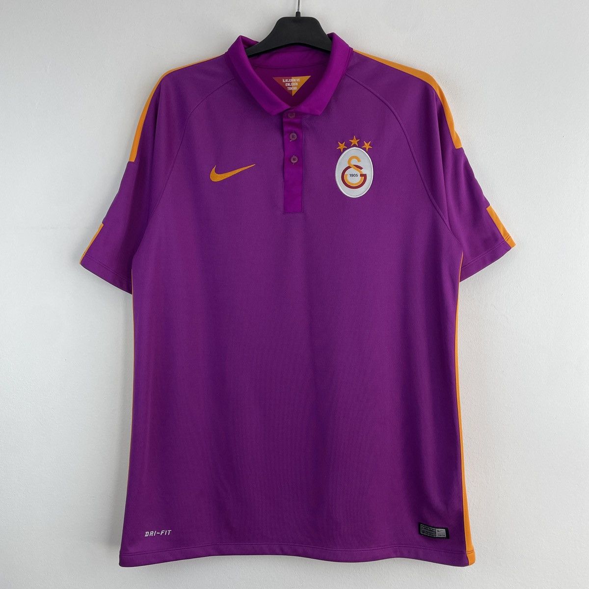 Nike Galatasaray AS Third Nike Jersey Men’s Shirt 2014/2015 Size US L / EU 52-54 / 3 - 1 Thumbnail