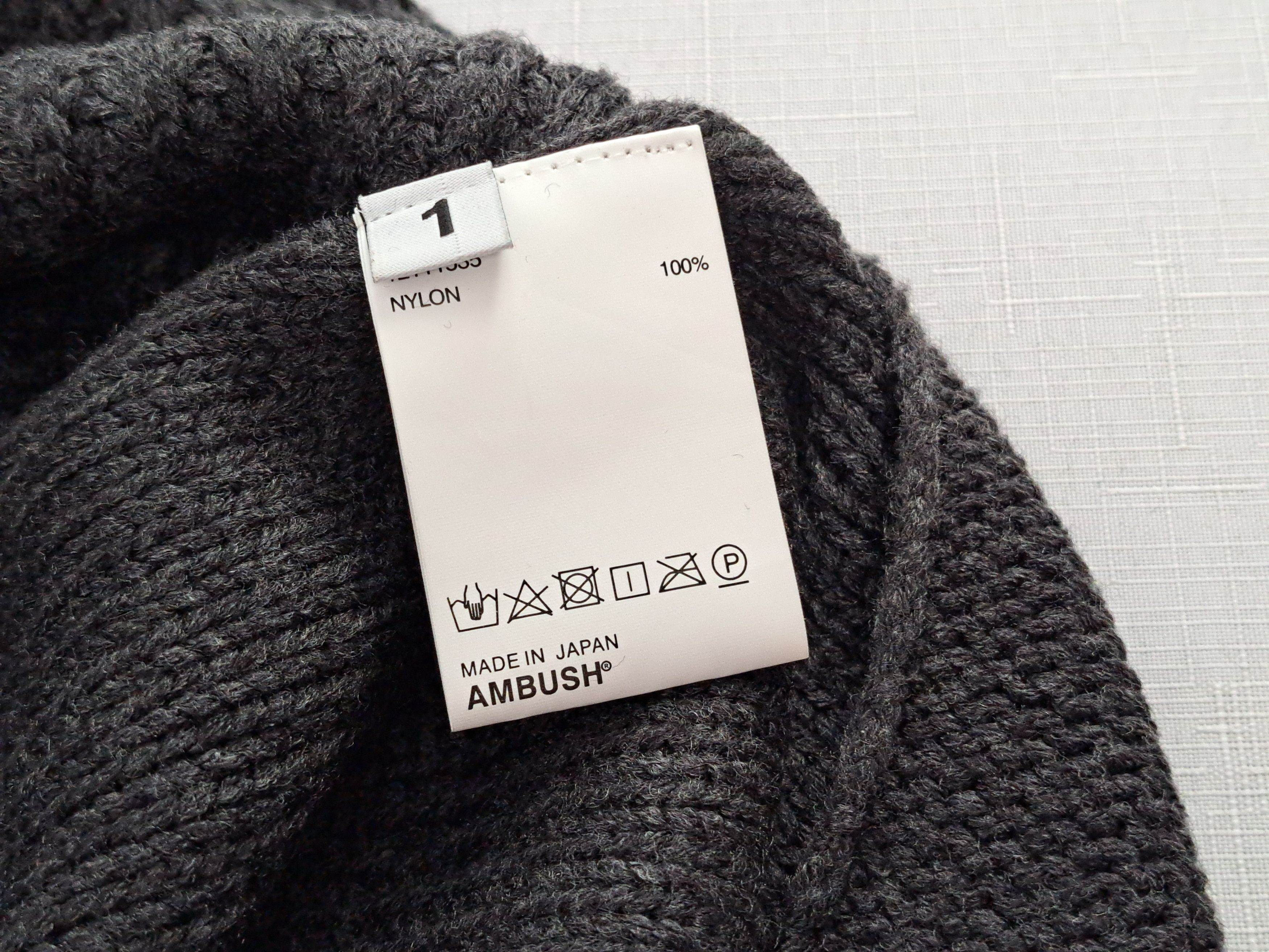 Ambush Design × Japanese Brand AMBUSH gray nobo distressed knit sweater. Size 1 Size US S / EU 44-46 / 1 - 16 Thumbnail