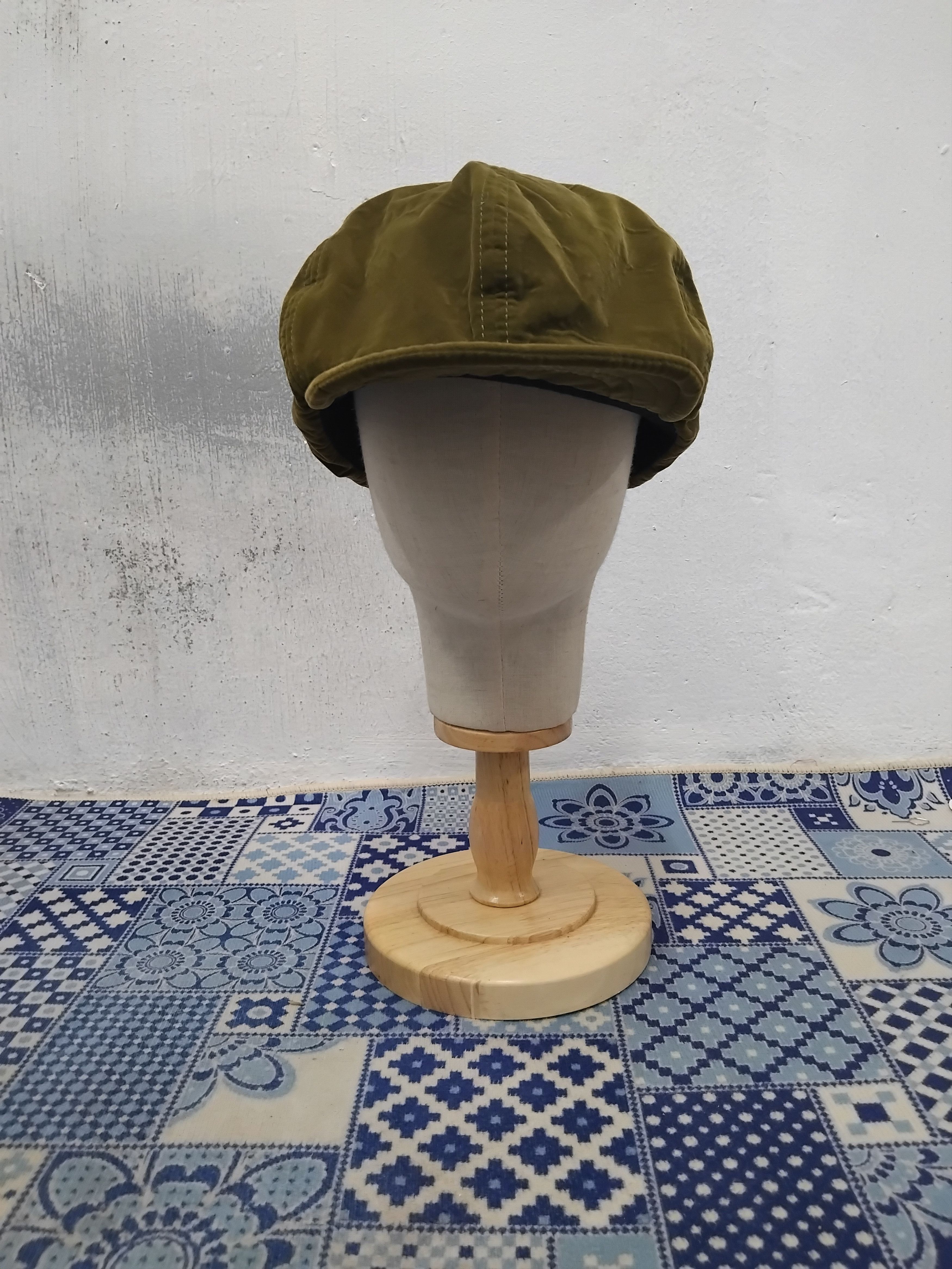 Japanese Brand Inspired velvet Japanese style cap Size ONE SIZE - 3 Thumbnail
