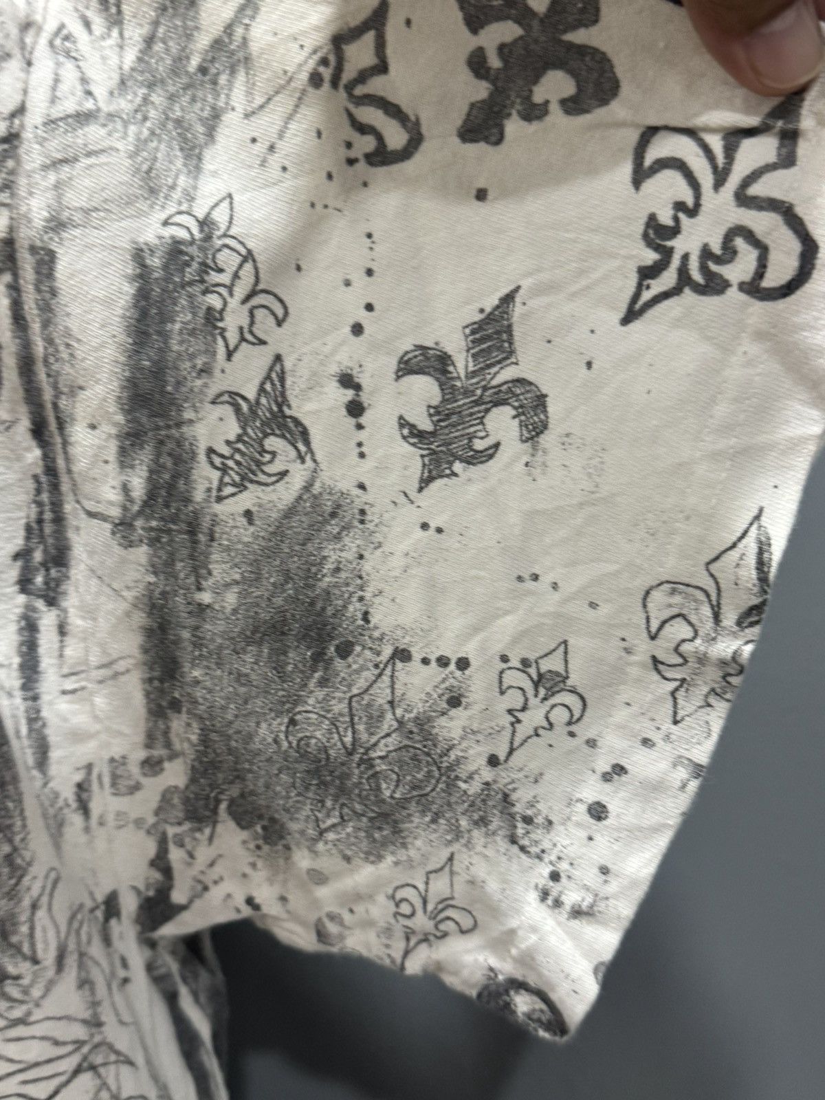 Vintage Skuul - full print tshirt Size US L / EU 52-54 / 3 - 5 Thumbnail