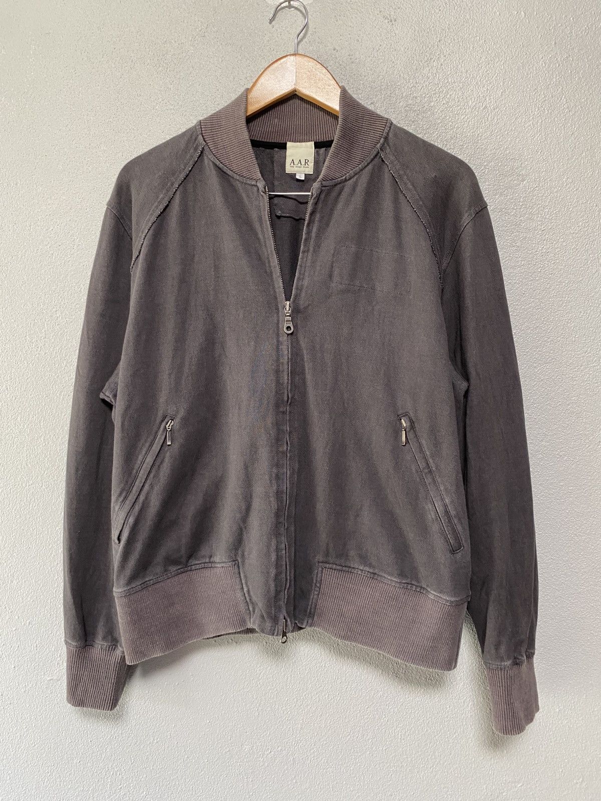 Yohji Yamamoto Against All Risk by yohjiyamamoto production bomber jacket Size US L / EU 52-54 / 3 - 3 Thumbnail