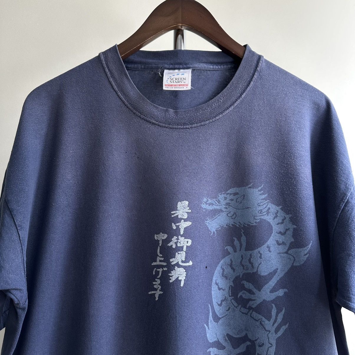 Band Tees × Vintage VINTAGE 2001 ROBBIE WILLIAMS DRAGON JAPANESE TOUR TEE Size US XL / EU 56 / 4 - 3 Thumbnail