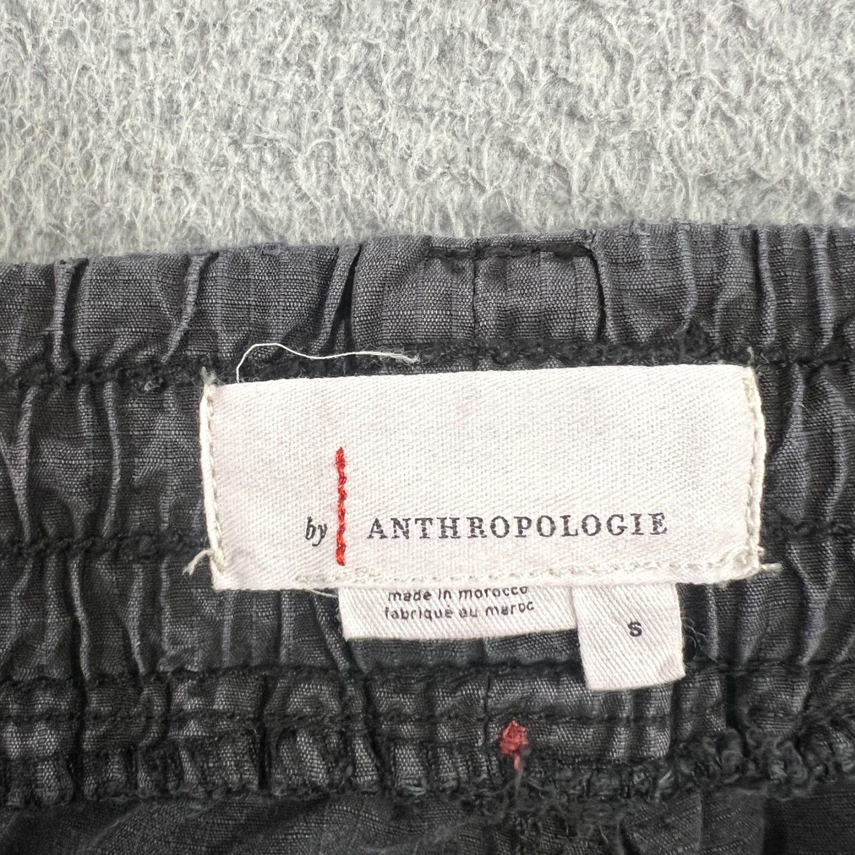 Anthropologie Anthropologie Womens Jogger Pants Solid Gray Elastic Waist S Inseam 26 in Regular Rise Mid Front Flat Front Casual Travel Womens Size 28" / US 6 / IT 42 - 6 Thumbnail