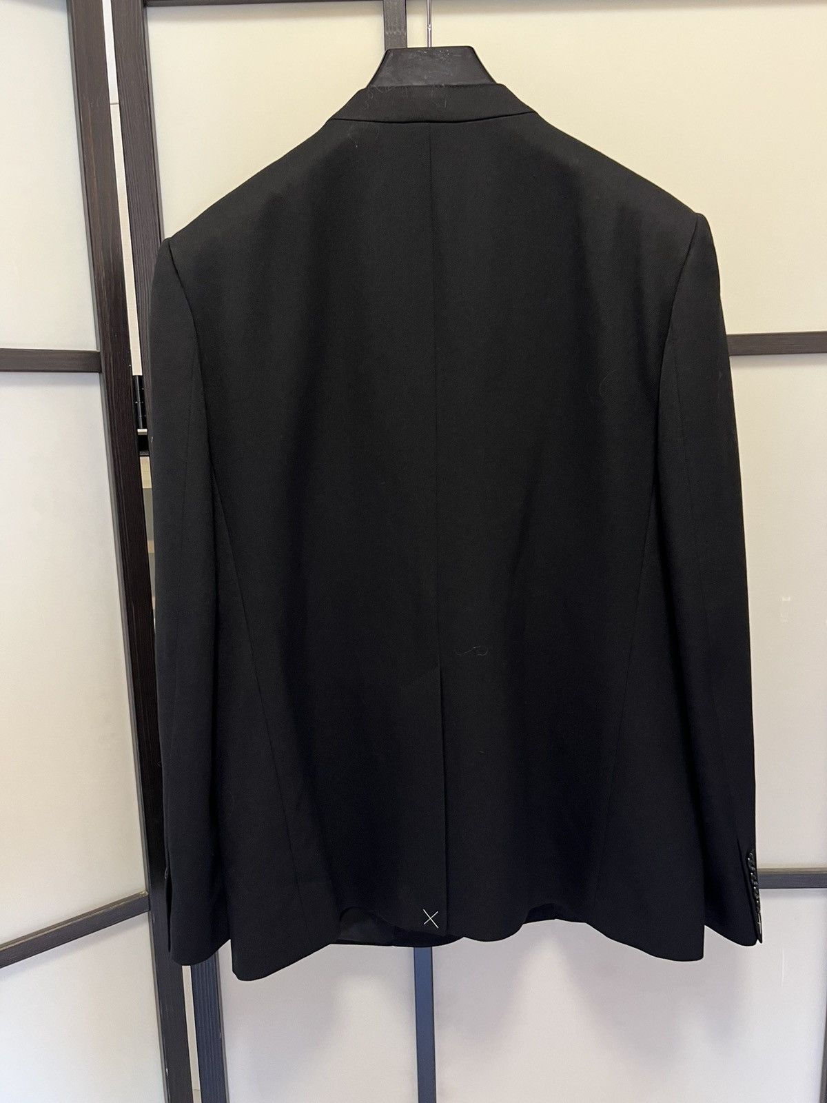 Celine RARE - FW24 Wing Collar Diagonal Wool Jacket 54 Size 54R - 12 Thumbnail