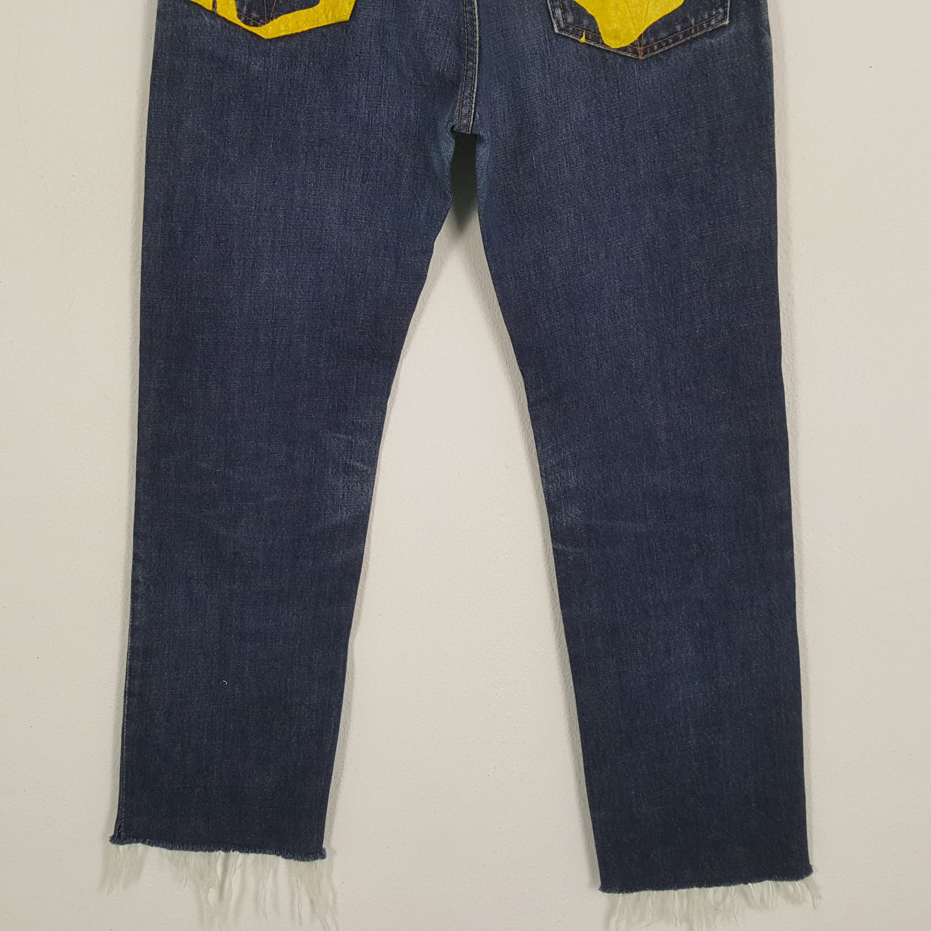 Hysteric Glamour HYSTERIC GLAMOUR Japanese Brand Streetwear Custom Art Jeans Size US 27 - 3 Thumbnail