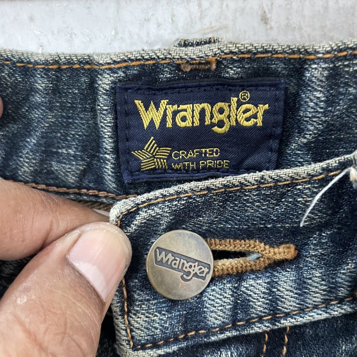 Wrangler Vintage Wrangler Distressed Denim Jeans Size US 32 / EU 48 - 5 Thumbnail