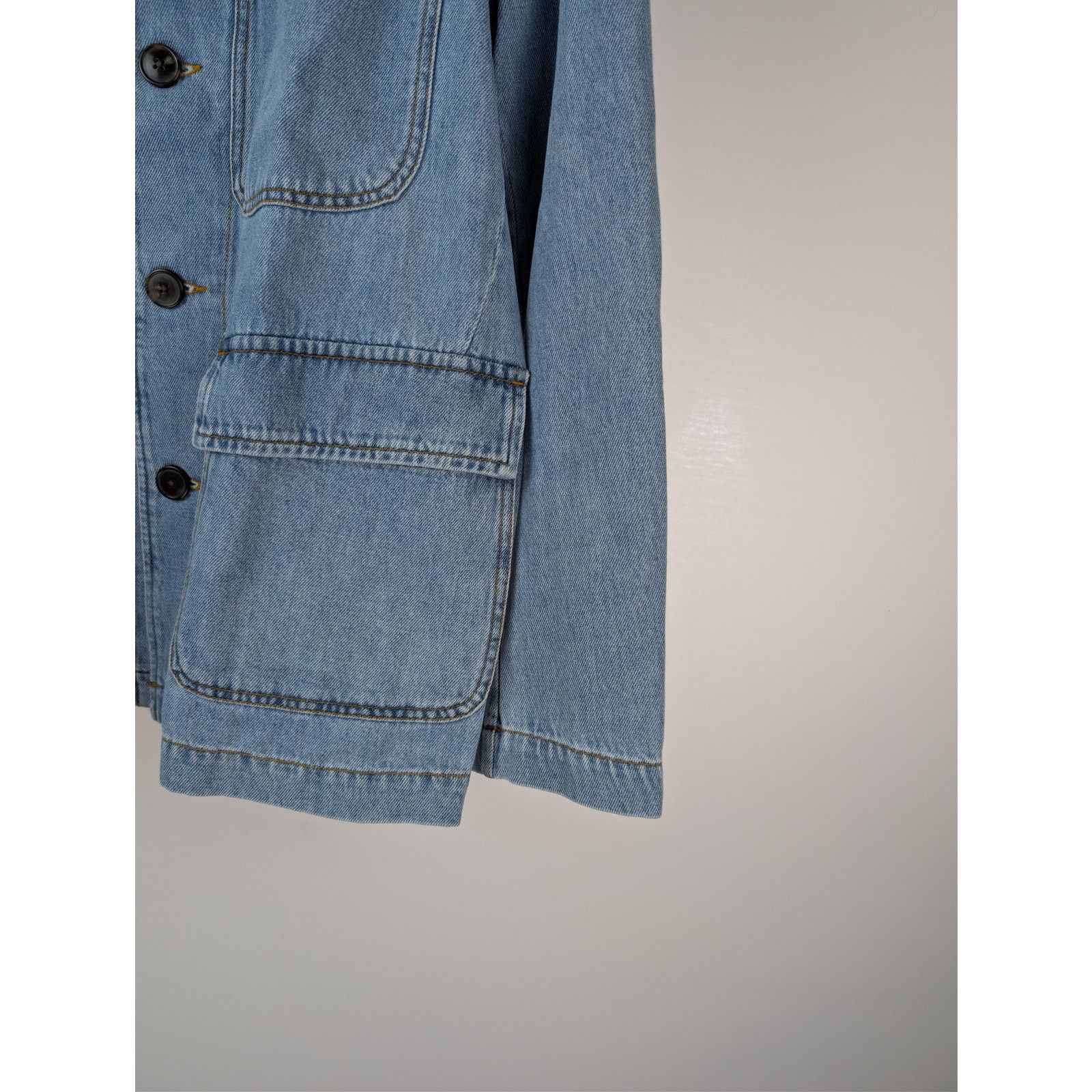 Dries Van Noten o1rshd1 Braxton Denim Jacket in Blue Size US XXL / EU 58 / 5 - 5 Thumbnail