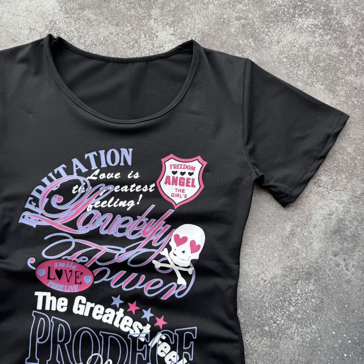 Hysteric Glamour Y2K Aesthetic Vintage Super Cute Glamour T-Shirt Size M / US 6-8 / IT 42-44 - 4 Thumbnail