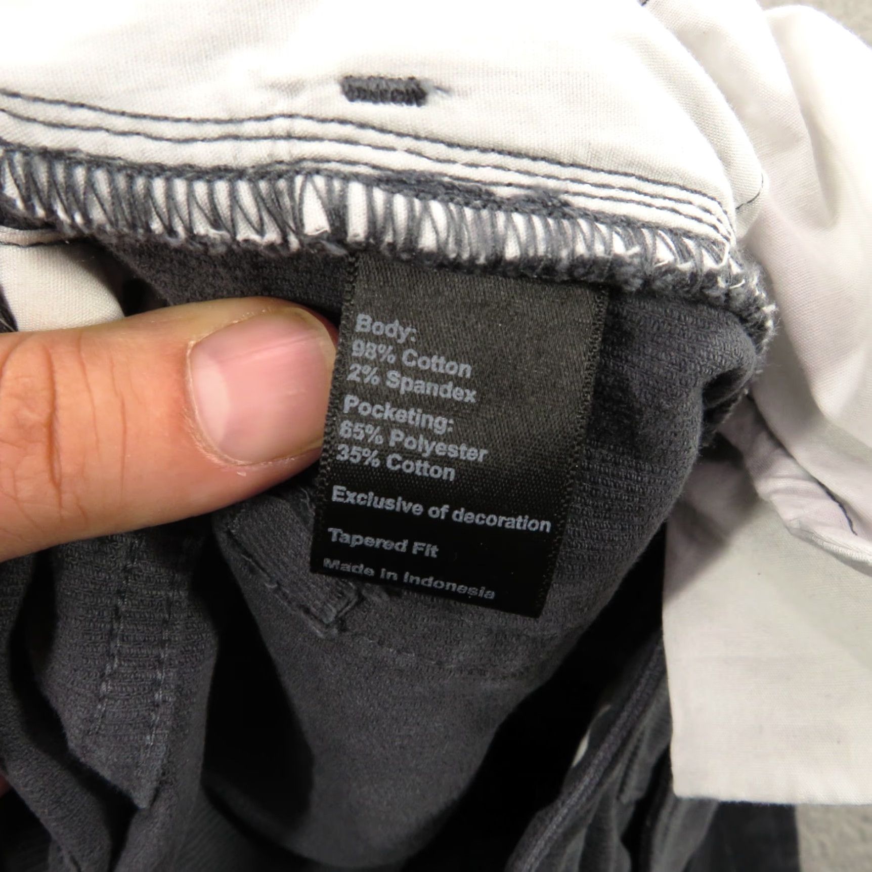 Flint And Tinder Flint and Tinder Pants Mens 30x32 Corduroy 365 Tapered Fit Charcoal Gray HB Huckberry HB Size US 30 / EU 46 - 6 Thumbnail