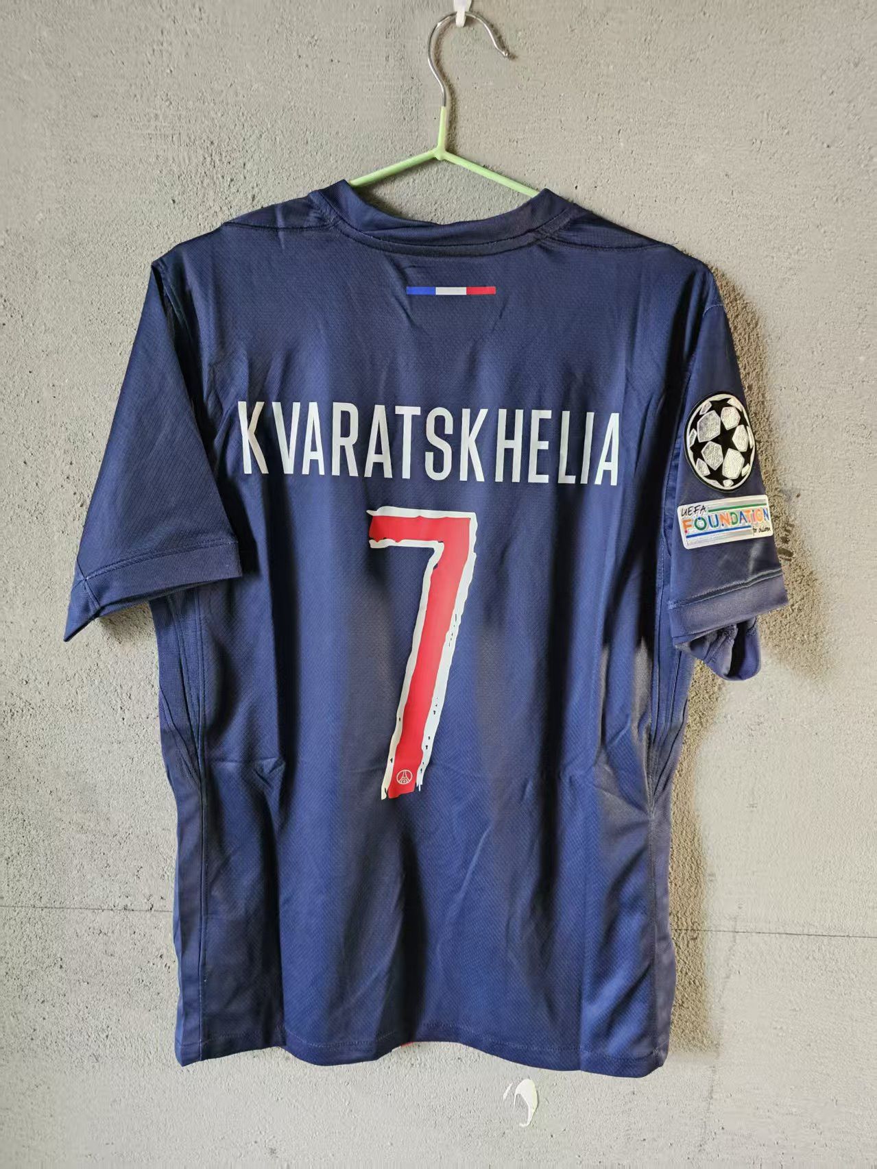 Other 2025 Euro PSG 7 Khvicha Kvaratskhelia Jersey Size US L / EU 52-54 / 3 - 1 Thumbnail