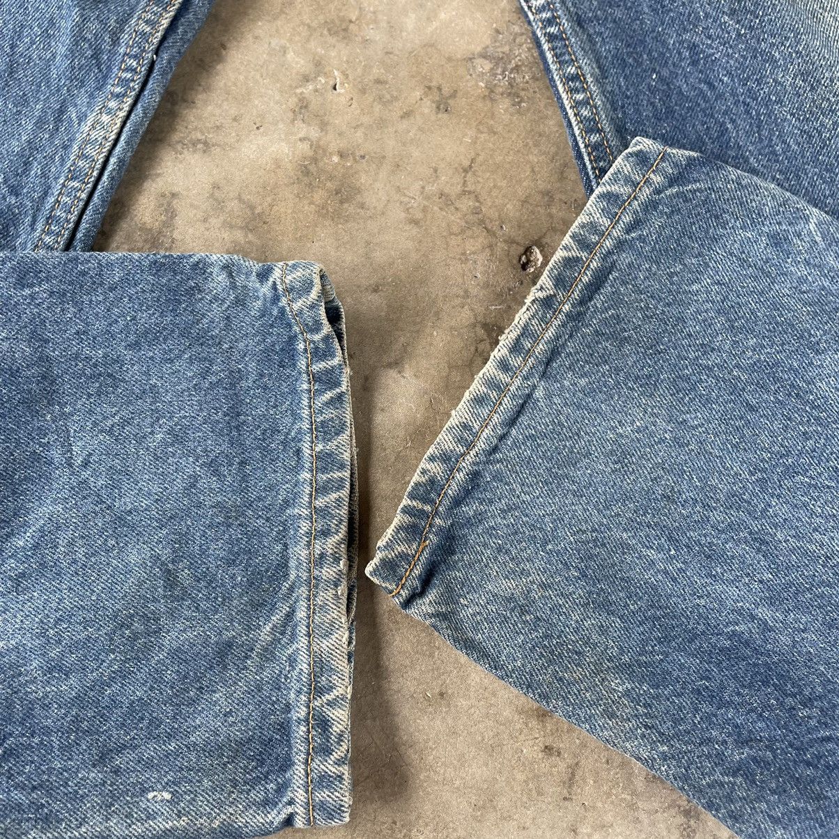 Levi's × Vintage 🔥Vintage Levis 505 Stoned Washed Distress Denim Jeans Size US 38 / EU 54 - 7 Thumbnail