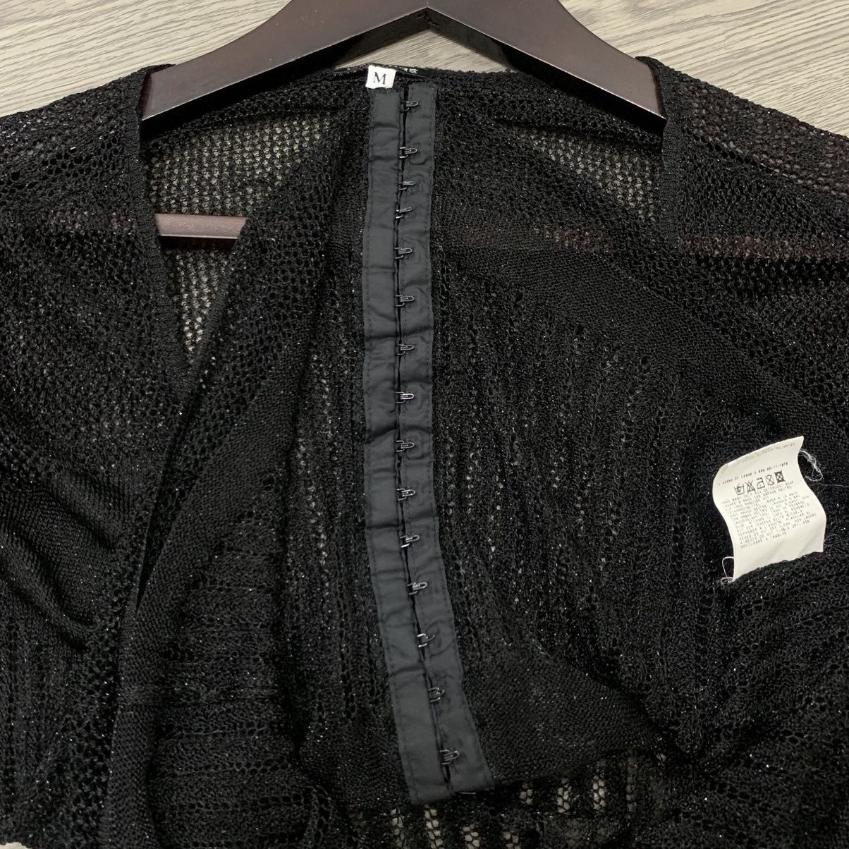 Gianfranco Ferre Vintage Y2K GF Ferre mesh tee Size M / US 6-8 / IT 42-44 - 3 Thumbnail