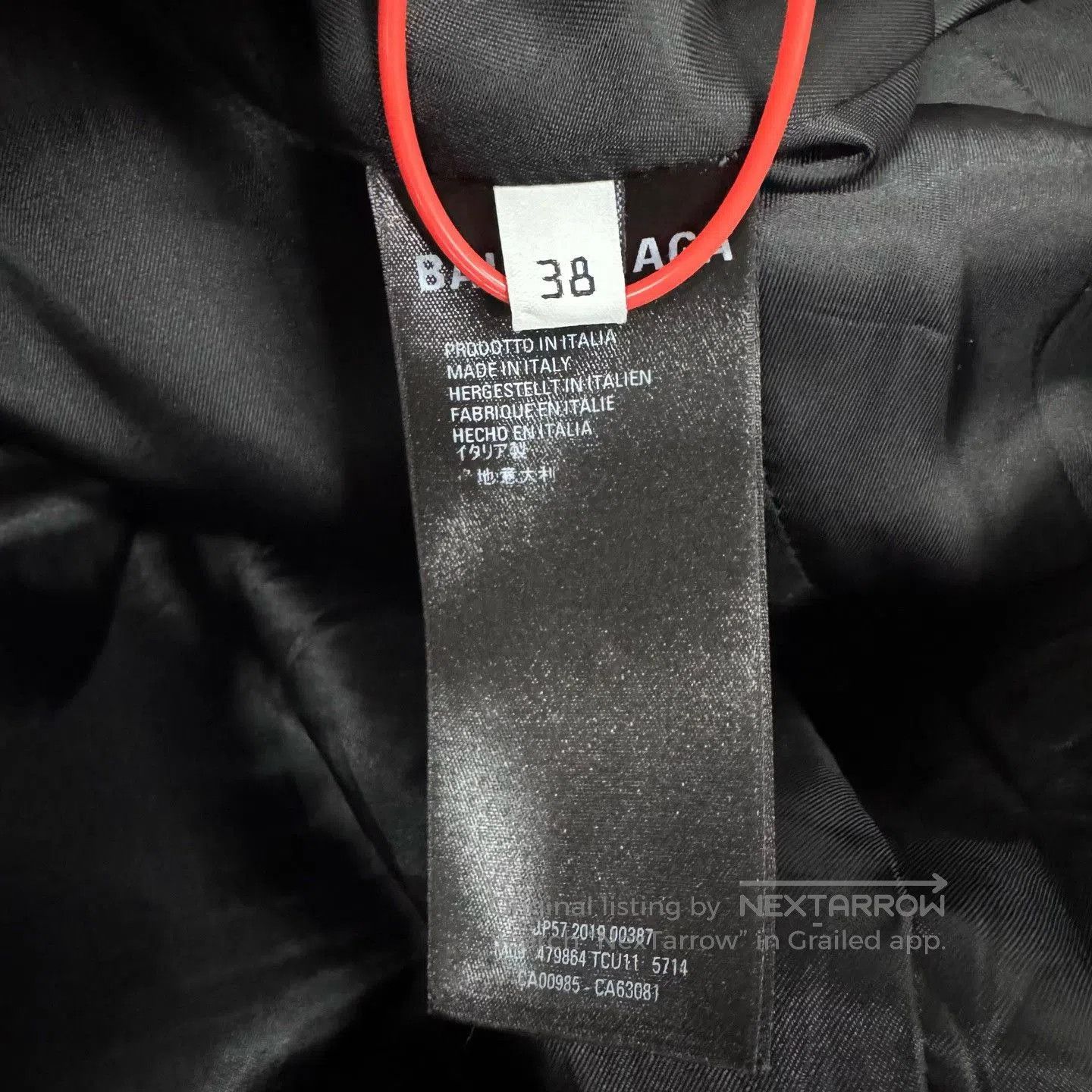 Balenciaga Balenciaga Double-Breasted Plaid Coat. Size S / US 4 / IT 40 - 6 Thumbnail