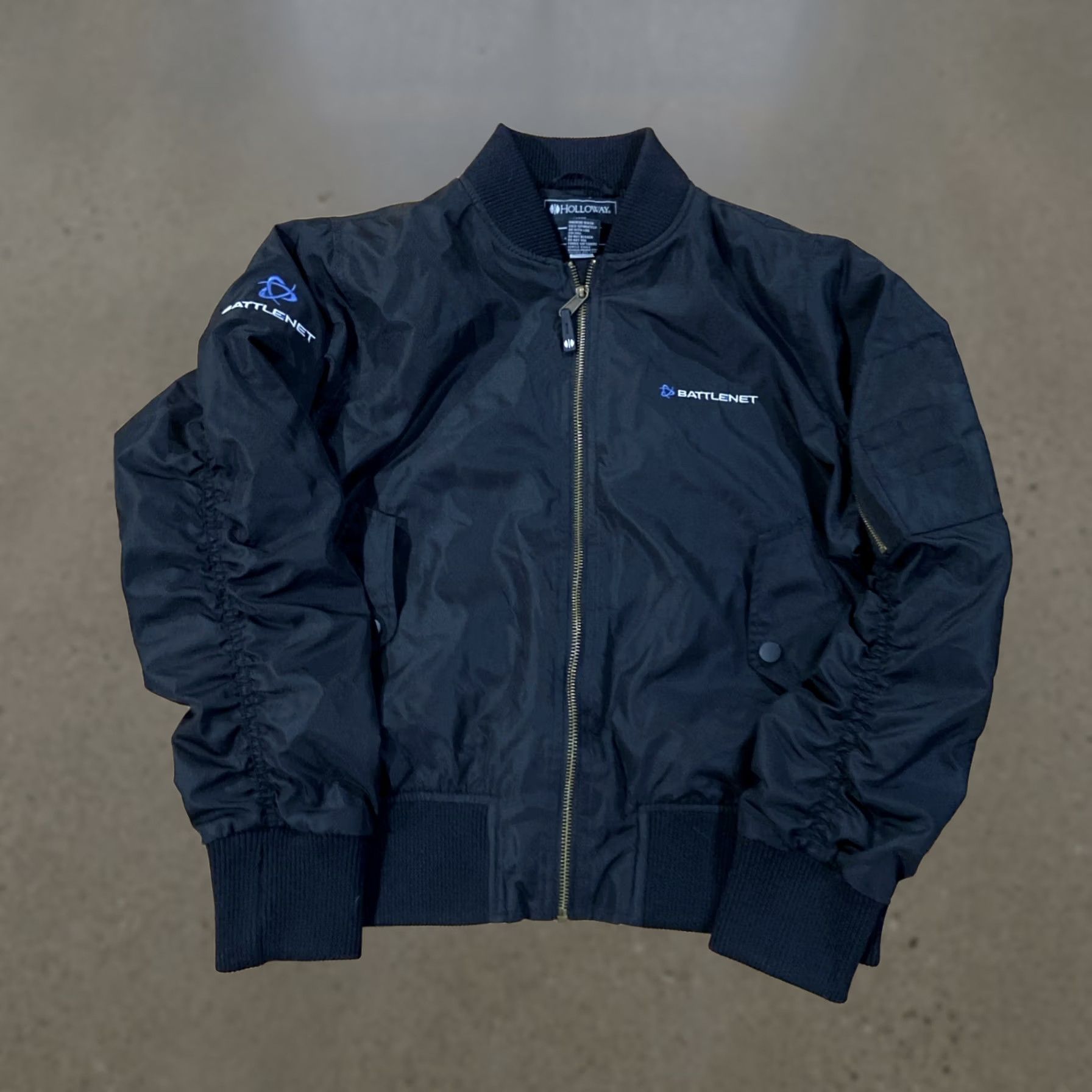 Vintage Blizzard Entertainment Bomber Jacket M Black Unisex Adults Size M Jacket Size M / US 6-8 / IT 42-44 - 1 Thumbnail
