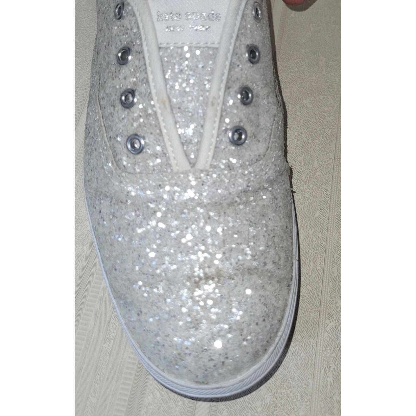 Kate Spade keds X Kate Spade New York Sparkle Glitter Sneakers Women S Size US 8 / IT 38 - 3 Thumbnail