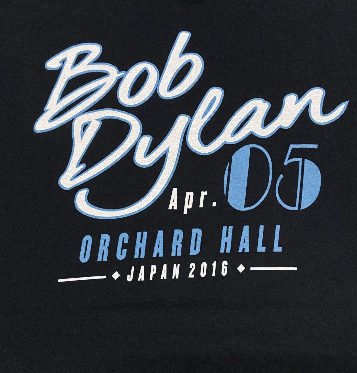 Band Tees BOB DYLAN JAPAN TOUR 2016 TEE Size US S / EU 44-46 / 1 - 9 Thumbnail