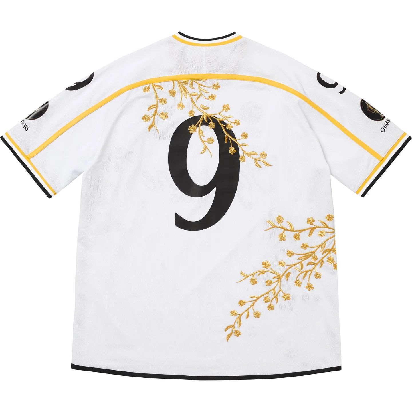 Supreme Supreme Floral Soccer Jersey Size US M / EU 48-50 / 2 - 2 Thumbnail