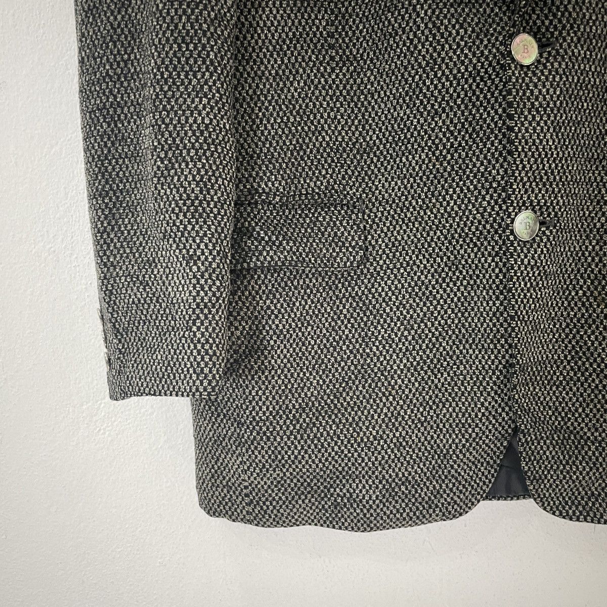 Balmain Vintage Balmain Paris Coat Jacket Size US L / EU 52-54 / 3 - 3 Thumbnail