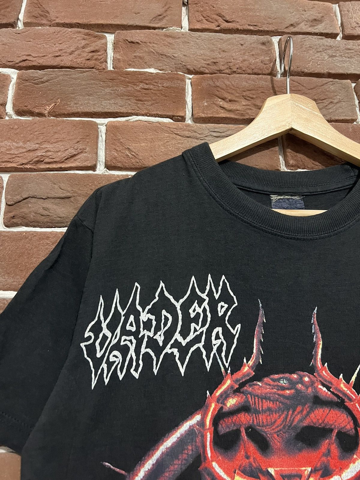 Band Tees Vintage Rare 1995 Vader Sothis Black Metal Band Tshirt Size US L / EU 52-54 / 3 - 4 Thumbnail