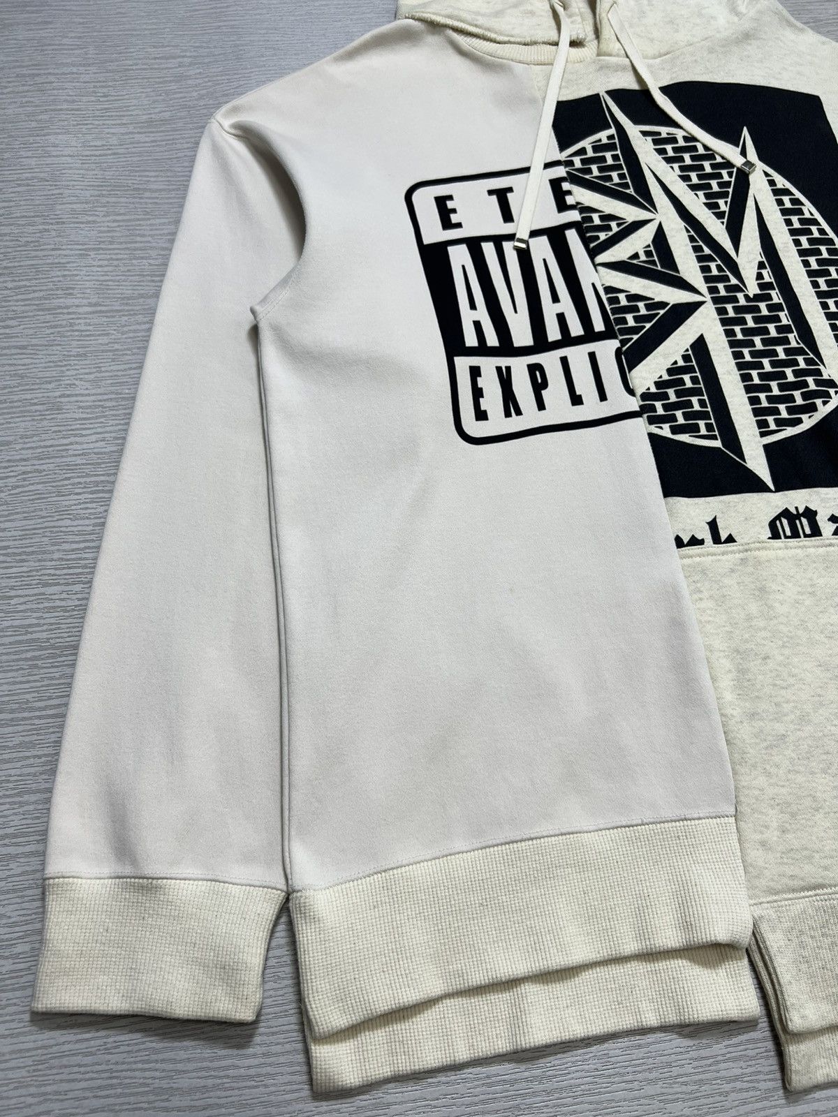 Maison MIHARA YASUHIRO MMY - Oversized Combined Pullover Hooded Sweatshirt Size US S / EU 44-46 / 1 - 6 Thumbnail