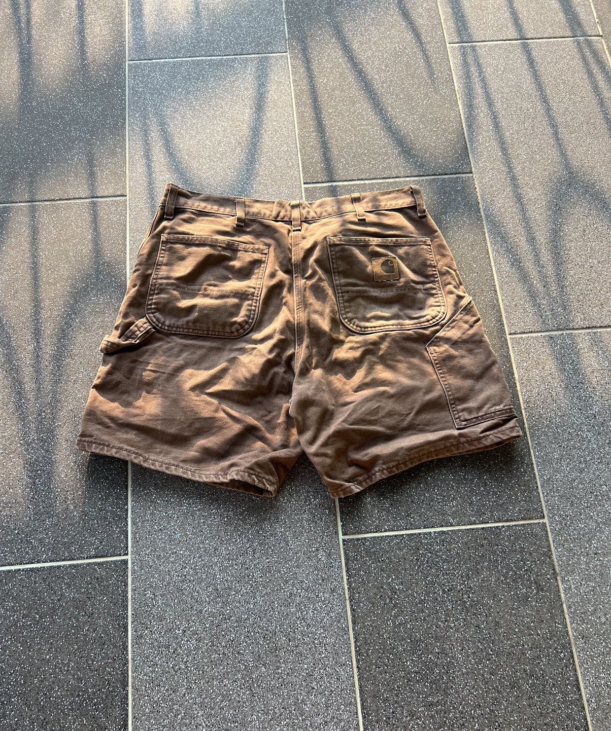 Carhartt × Vintage Carhartt Shorts Carpenter cargo Work Shorts Y2K Size US 36 / EU 52 - 2 Thumbnail