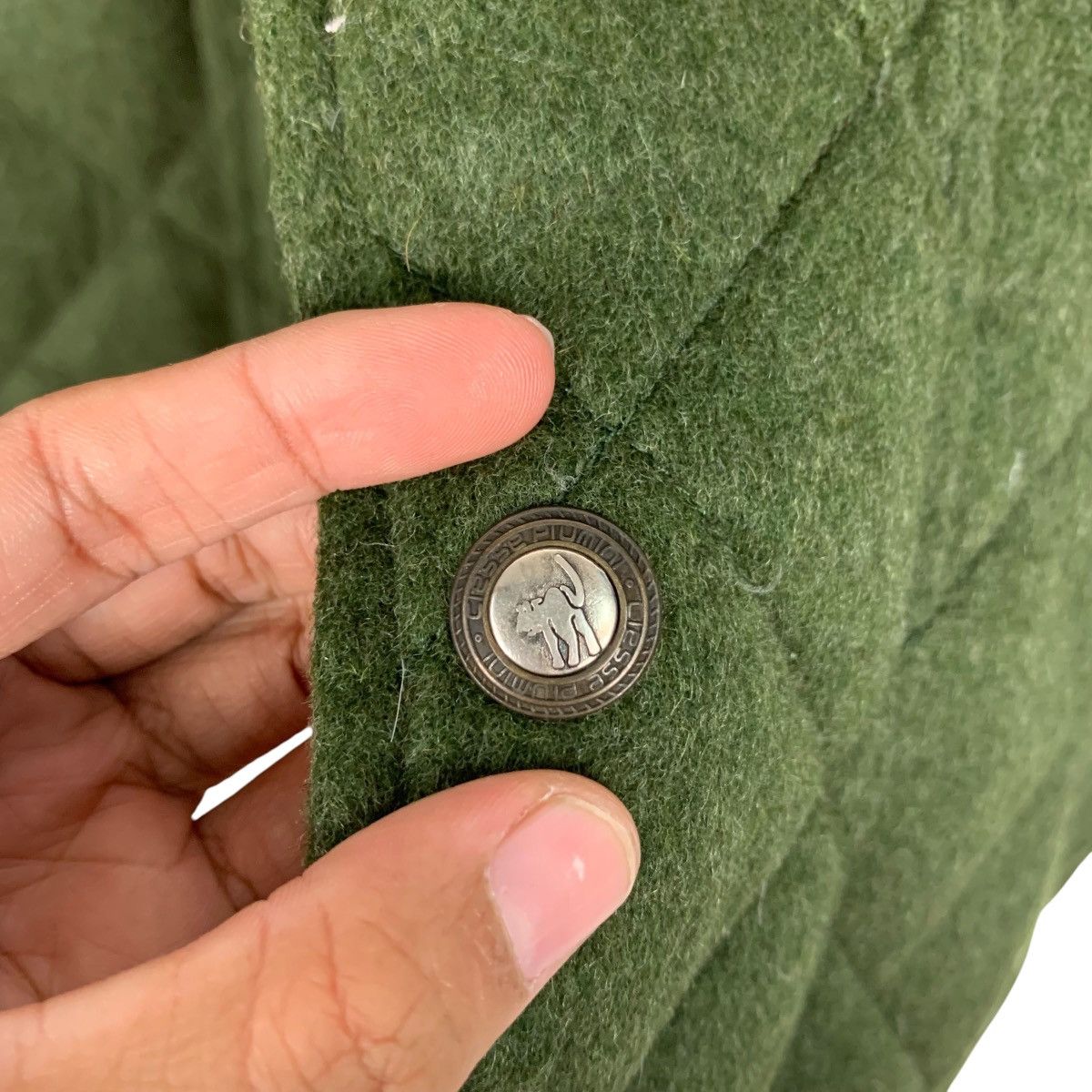 Vintage CIESSIE PLUMINI Tiroler Loden Quilted Down Jacket #2808-C127 Size US S / EU 44-46 / 1 - 10 Thumbnail