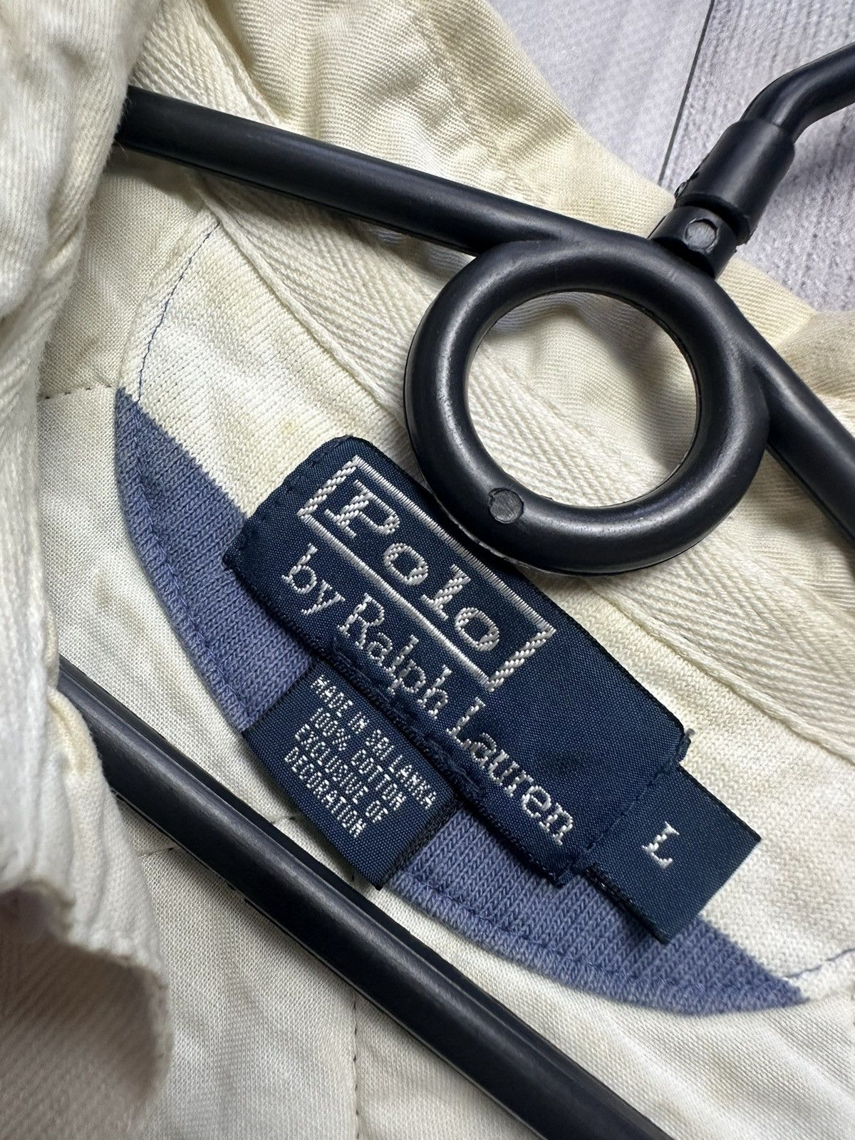 Polo Ralph Lauren × Vintage Vintage polo Ralph Lauren size L striped Size US L / EU 52-54 / 3 - 5 Thumbnail