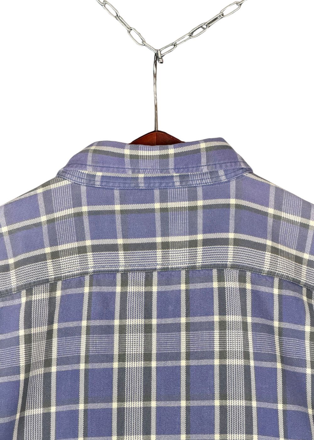 vtg Polo Sport Sportsman RL Utility Plaid Work Shirt image 7