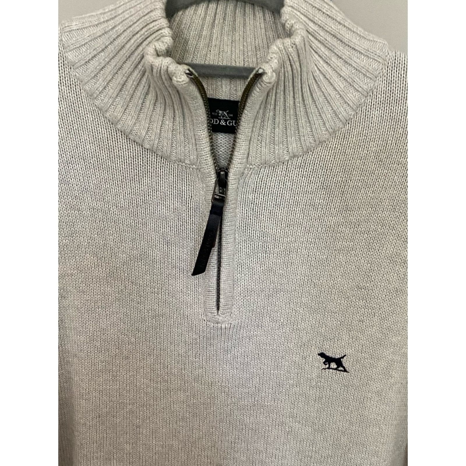 Rodd & Gunn Rodd & Gunn $149 Merrick Bay Quarter Zip Cotton Sweater L Size US L / EU 52-54 / 3 - 8 Thumbnail
