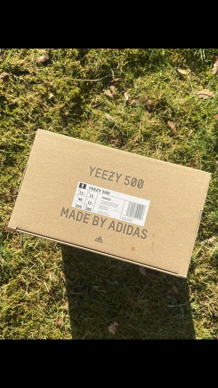 Adidas × Kanye West × Yeezy YEEZY 500 STONE / GALET Size US 11.5 / EU 44-45 - 23 Thumbnail