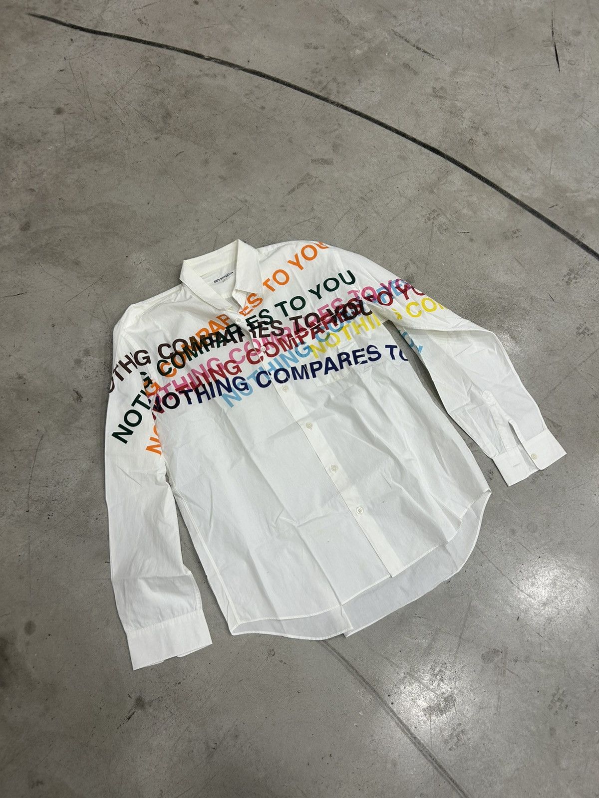 Comme des Garcons Comme des Garçons by Junya Watanabe SS 2002 Poem Shirt Size US L / EU 52-54 / 3 - 4 Thumbnail