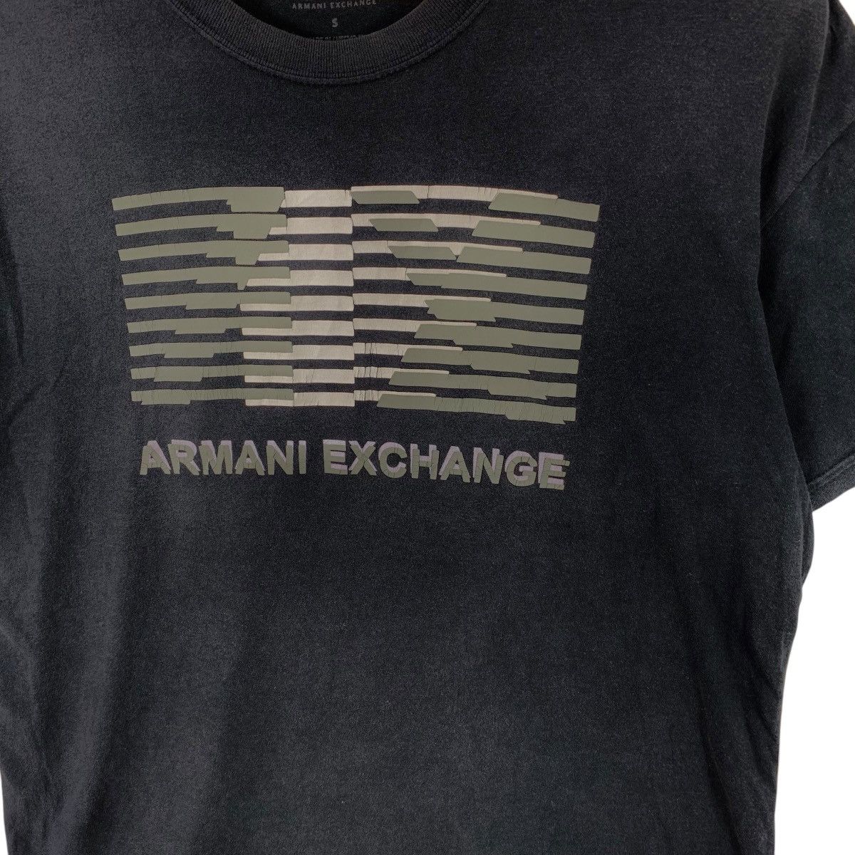 Armani Exchange ARMANI EXCHANGE COLLECTION Stock Logo Tee Shirt Top Size S / US 4 / IT 40 - 3 Thumbnail