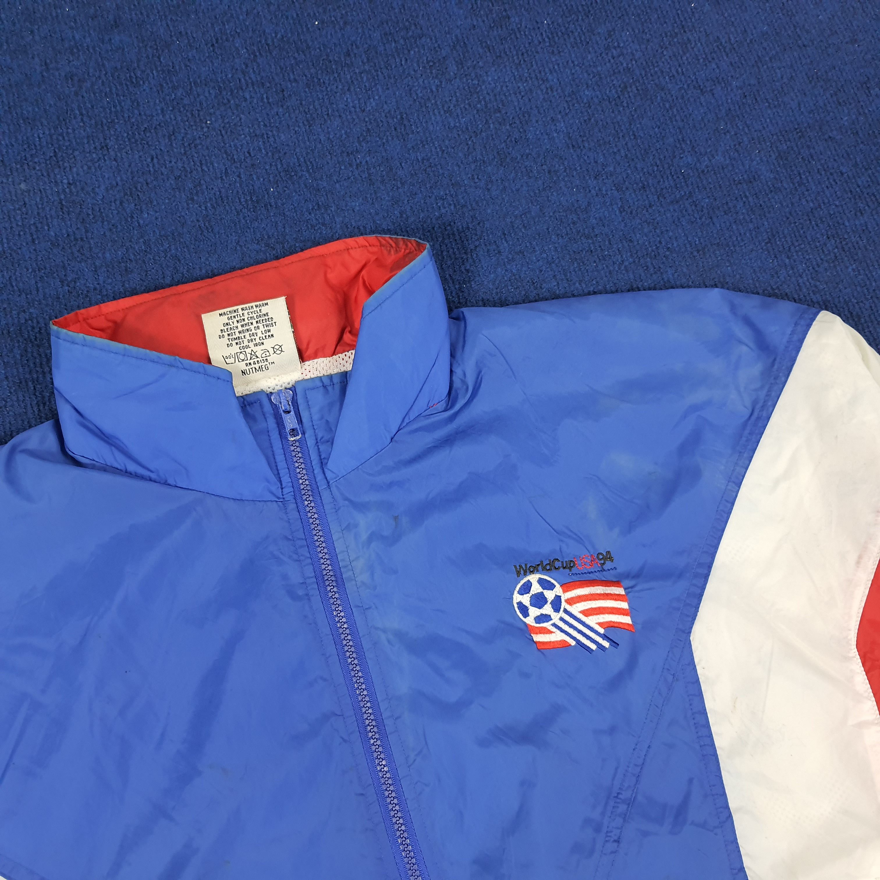 Vintage Vintage NUTMEG FIFA World Cup USA '94 Jacket Size US XL / EU 56 / 4 - 2 Thumbnail