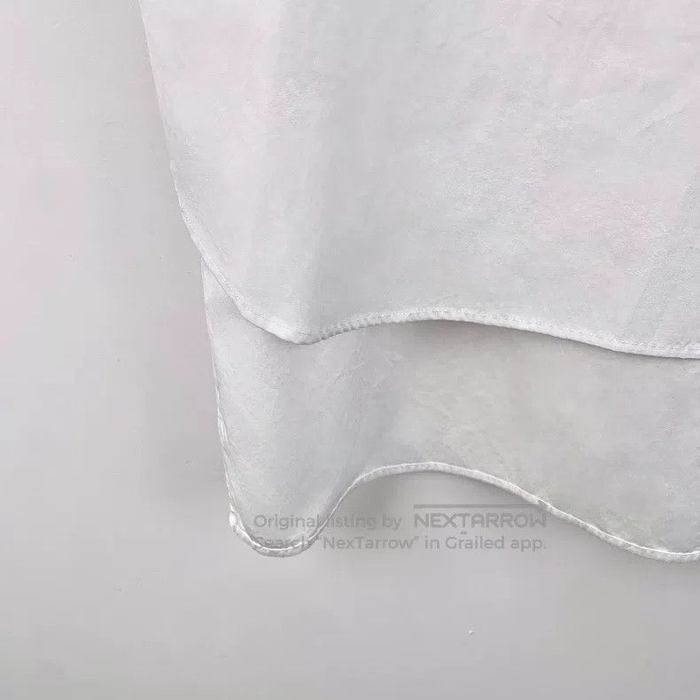 Dior Dior White bee embroidered cotton irregular sleeveless shi Size XS / US 0-2 / IT 36-38 - 4 Thumbnail