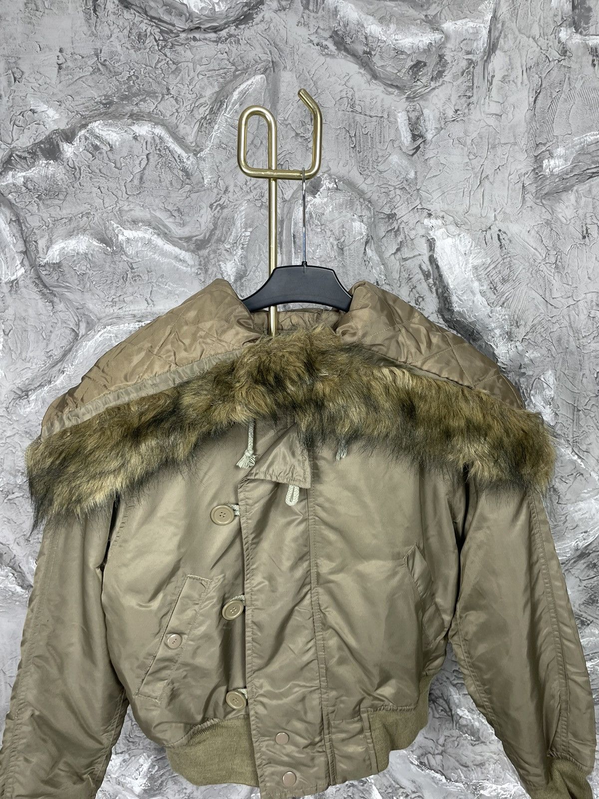 Hysteric Glamour Vintage Y2K Fur Zip Hood Bomber IfSixWasNine Lgb Style Size US S / EU 44-46 / 1 - 8 Thumbnail