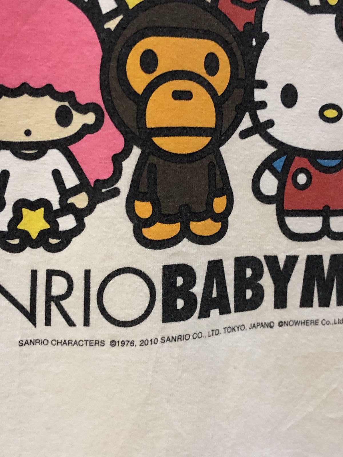 Bape BAPE Baby Milo x Sanrio Characters Tshirts Size US M / EU 48-50 / 2 - 4 Thumbnail