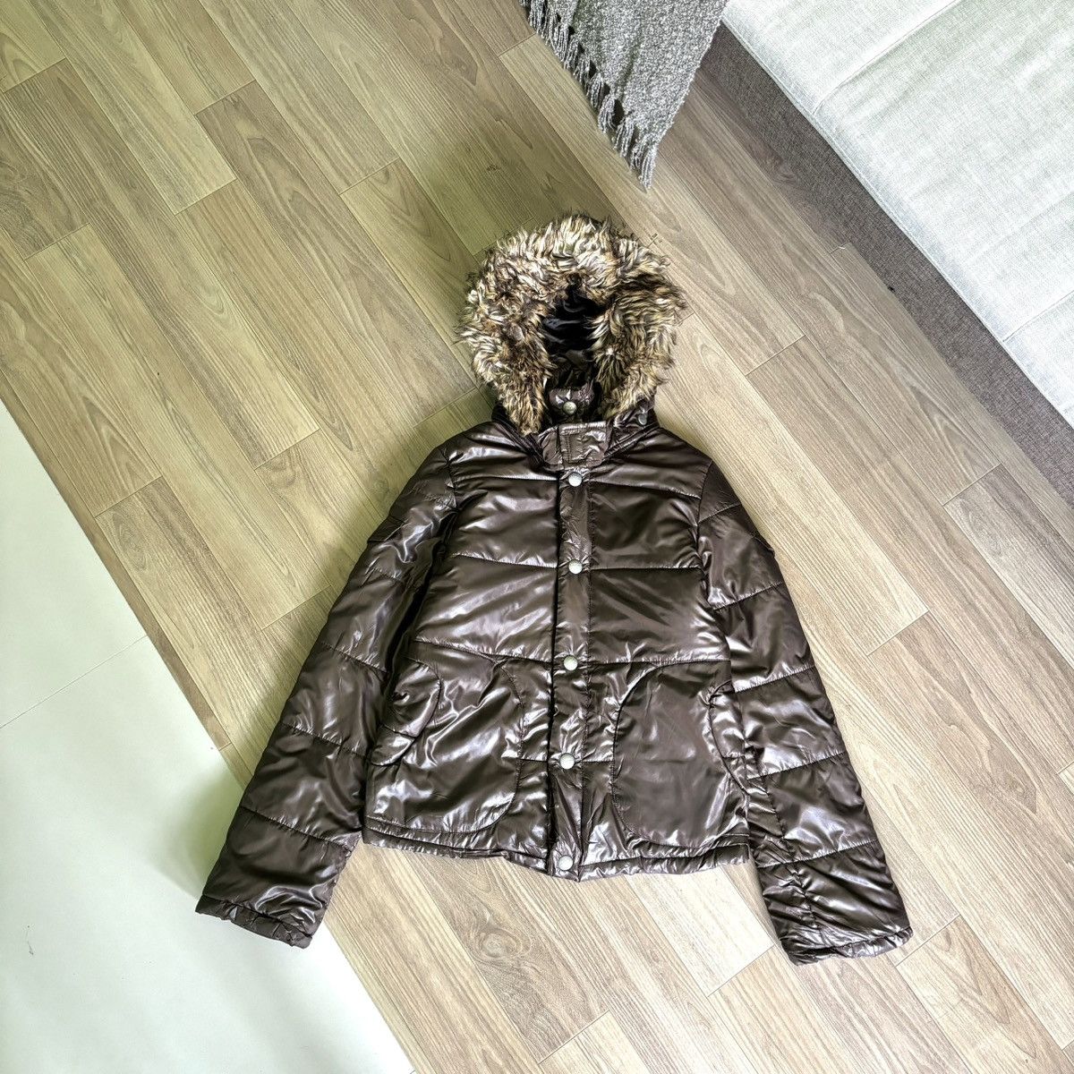 14th Addiction × If Six Was Nine × Le Grande Bleu (L.G.B.) Ifsixwasnine LGB Style fur jacket down puffer vintage Y2K Size US M / EU 48-50 / 2 - 3 Thumbnail