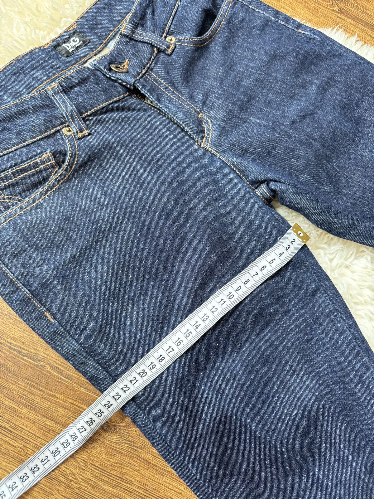 Dolce & Gabbana D&G Dolce & Gabbana Pretty Skinny Dark Blue Jeans – Size 27 Size 26" / US 2 / IT 38 - 11 Thumbnail