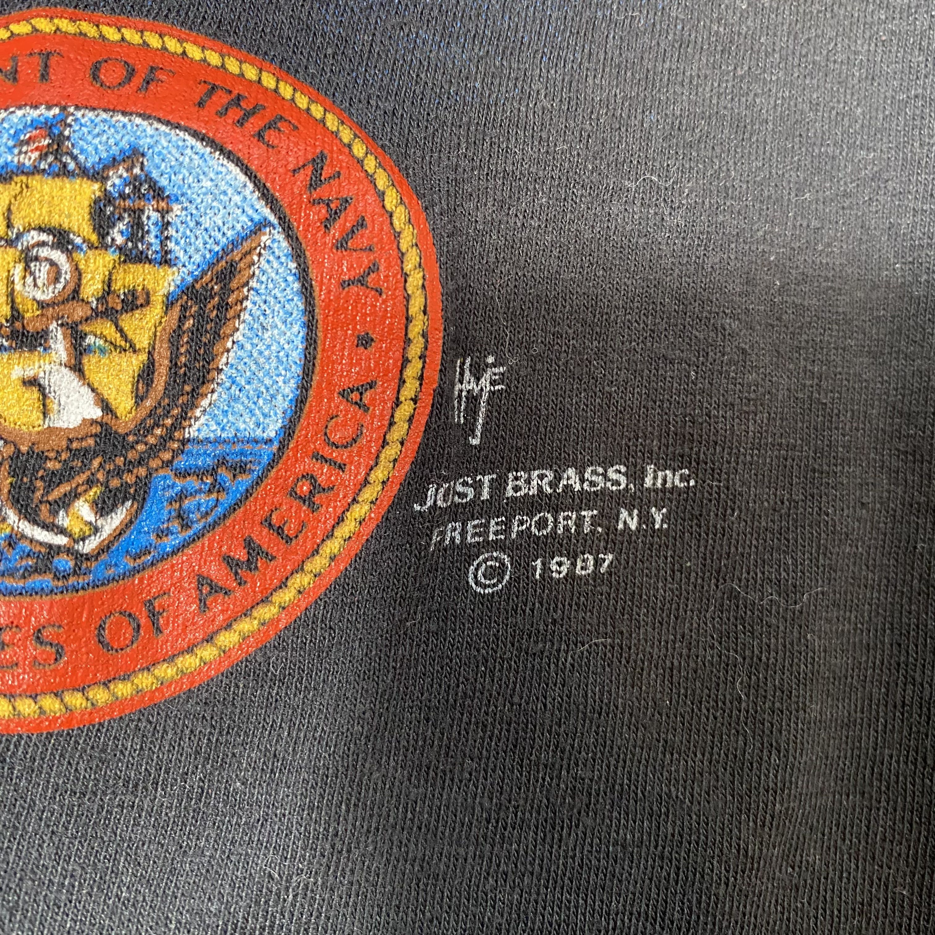 Other Vintage 1987 3D Emblem United States Navy T-shirt Men’s M Size US M / EU 48-50 / 2 - 3 Thumbnail
