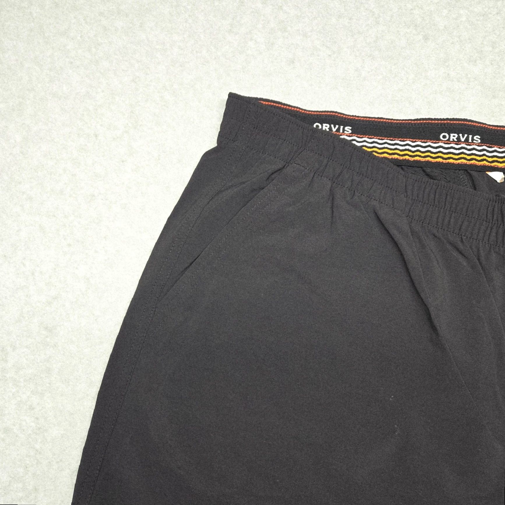 Orvis Orvis Pants Womens 20 Black Jogger Elastic Waist Pockets Tapered Hiking Fishing Size 42" / US 20 - 2 Thumbnail