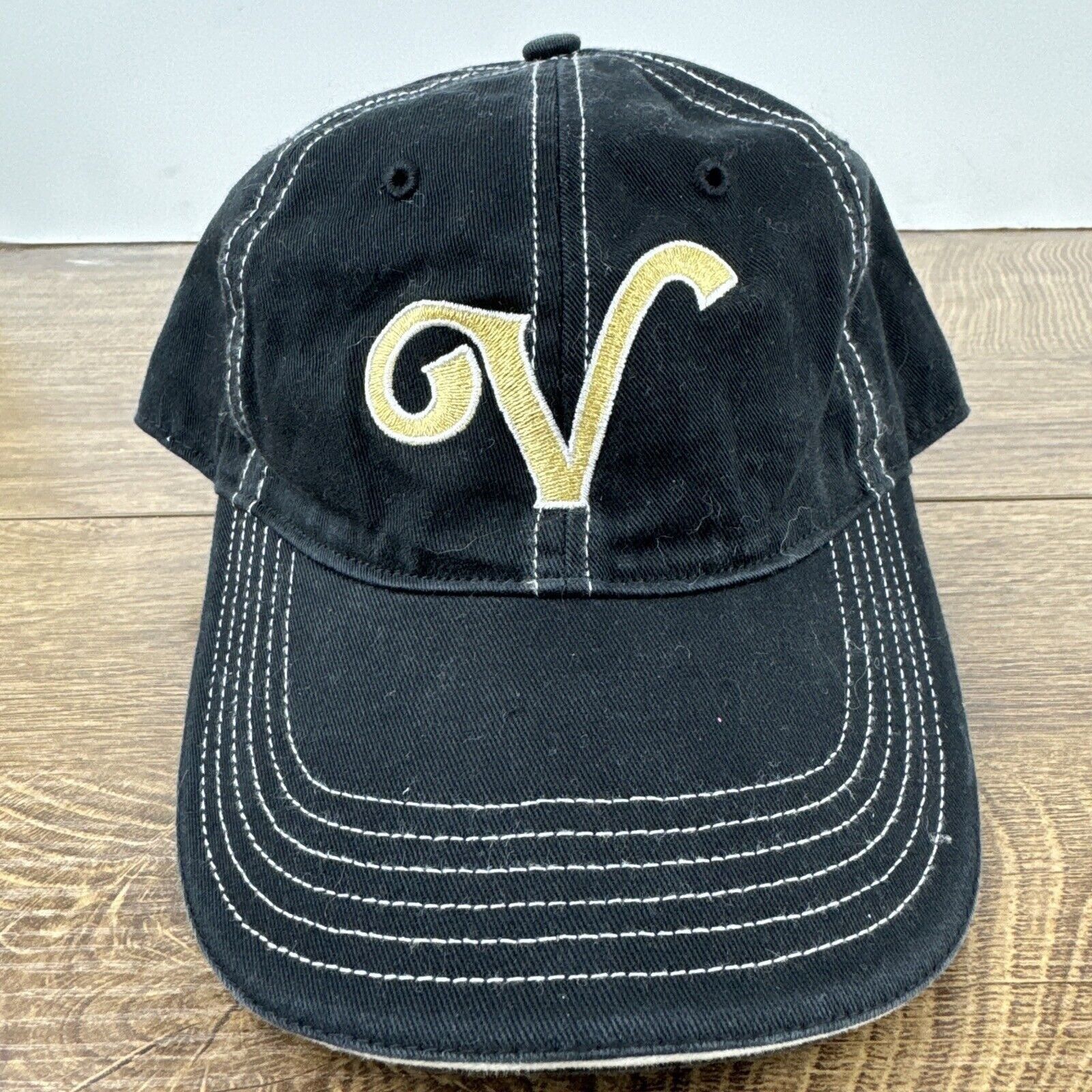 Other Vanderbilt Commodores Black Hat Adjustable Adult Size Hat Ca Size ONE SIZE - 3 Thumbnail